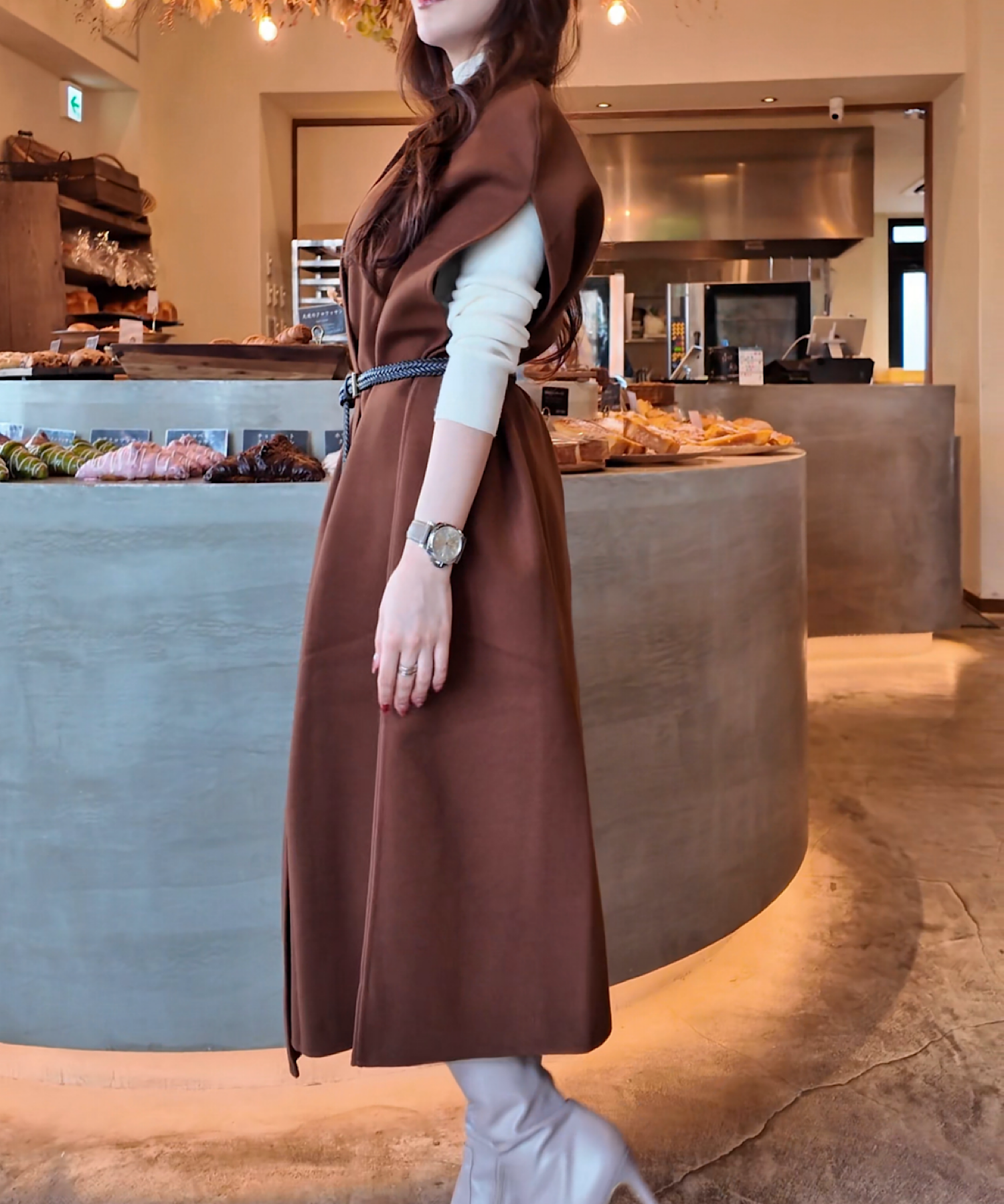 オープンマントロングベスト