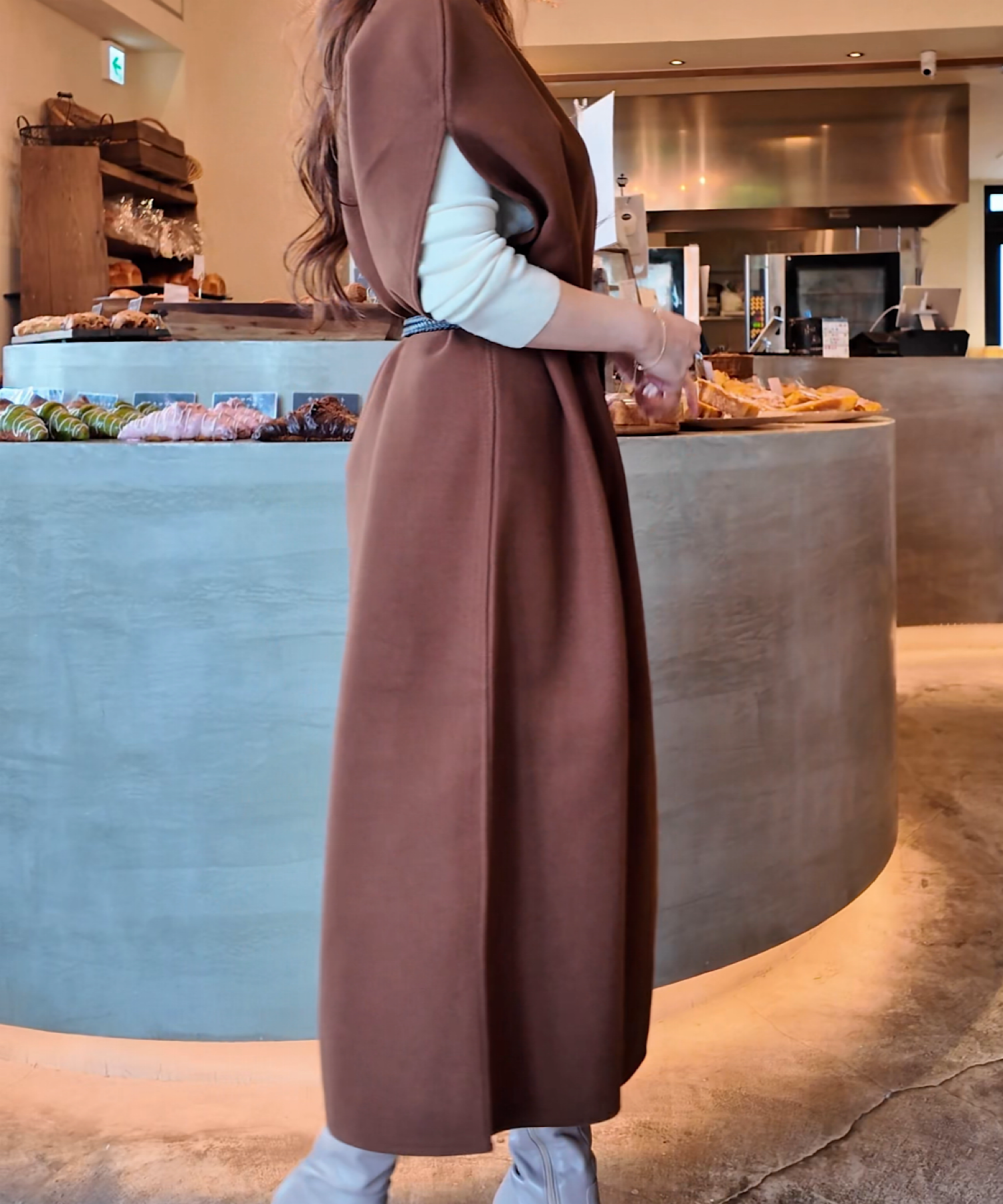 オープンマントロングベスト