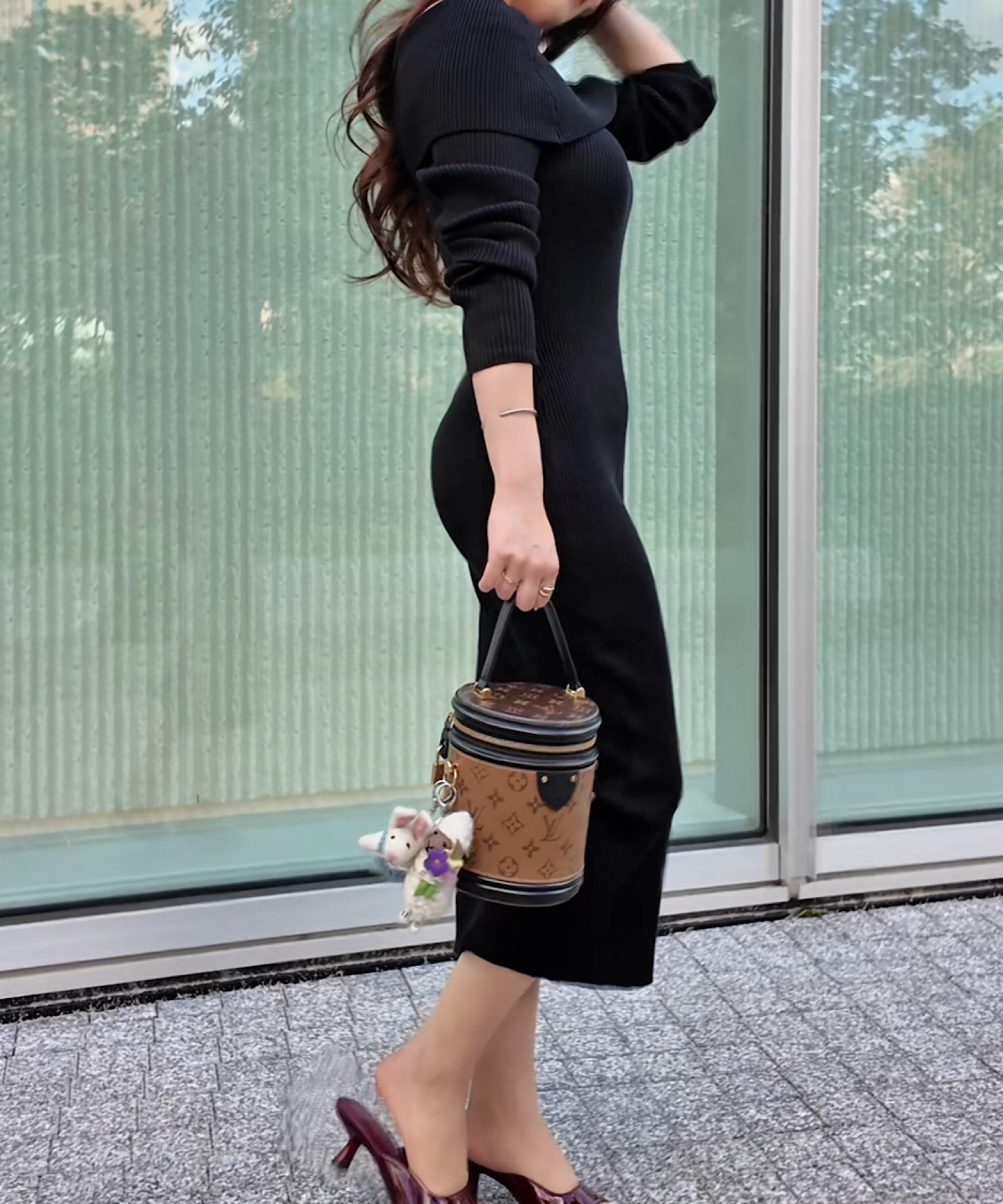 【予約商品】オフショルダーニットワンピ/ *人気商品の為お一人様1点のみ