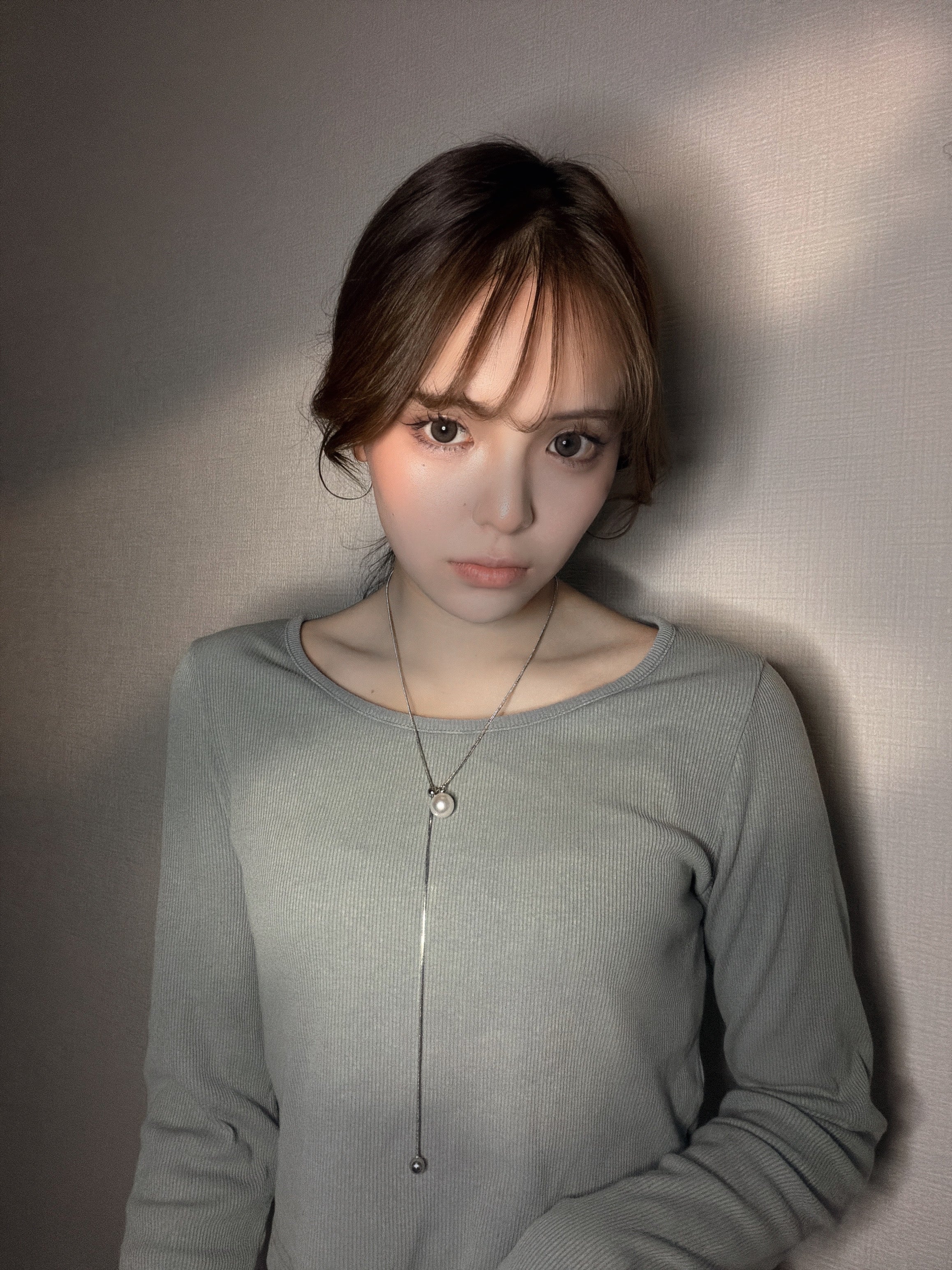 パールスライダーネックレス