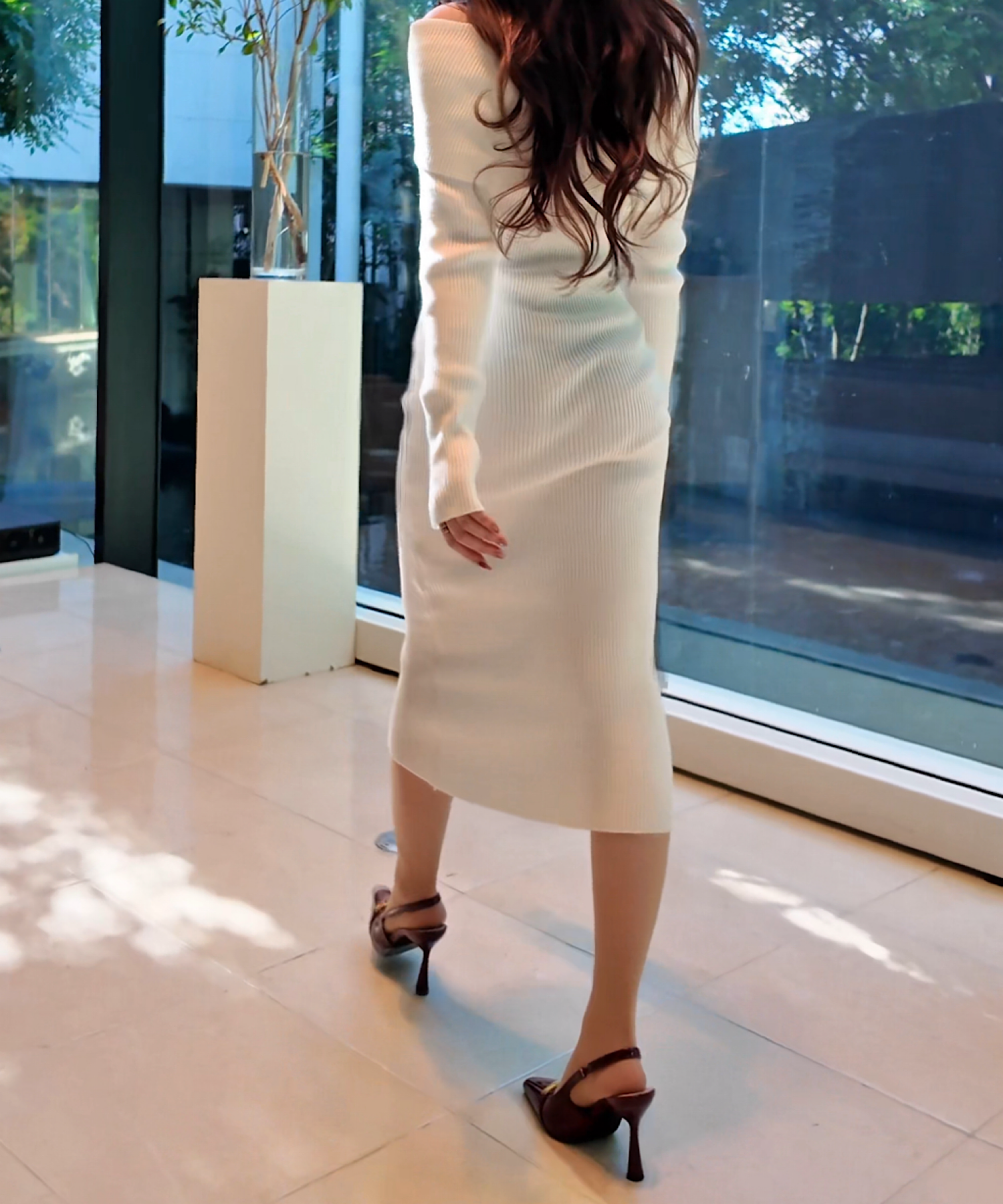 【予約商品】オフショルダーニットワンピ/ *人気商品の為お一人様1点のみ