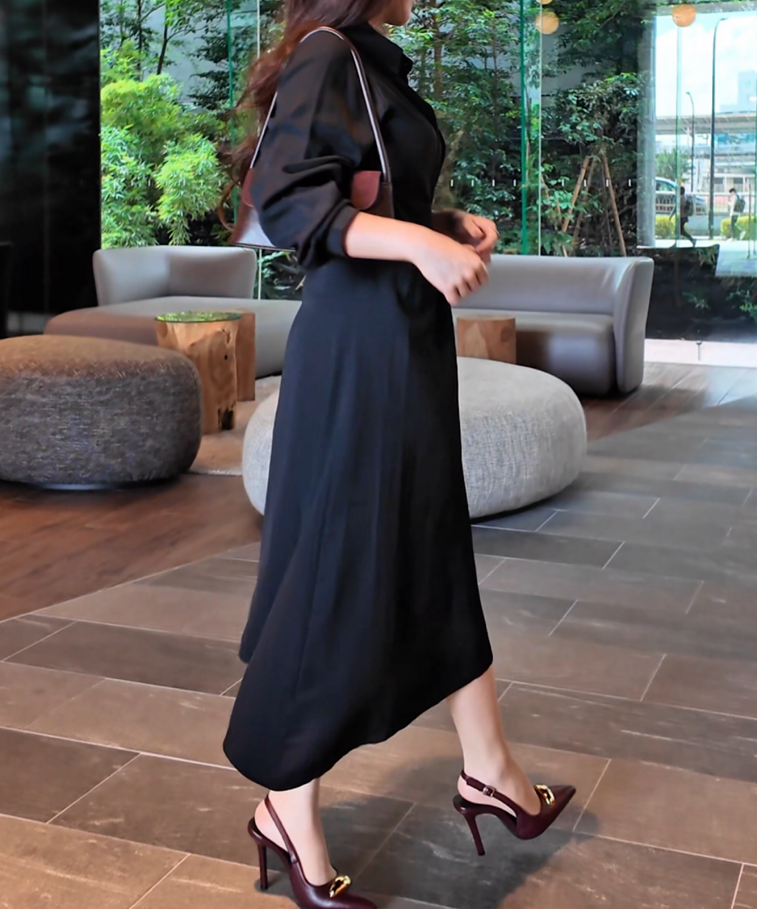 【予約商品】ウェストベルトシャツワンピース/ 様々シーン大活躍アイテム!