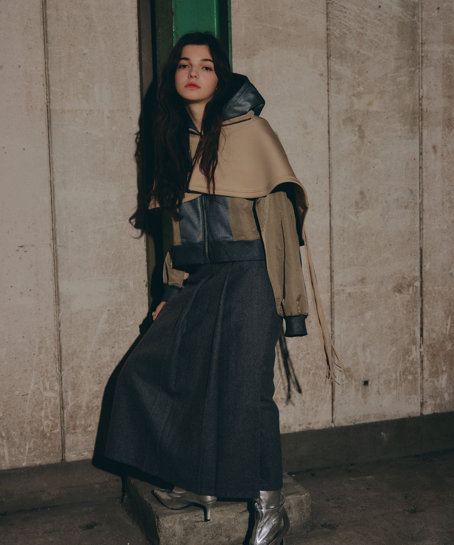 Fringe Cape set up/フリンジケープセットアップ