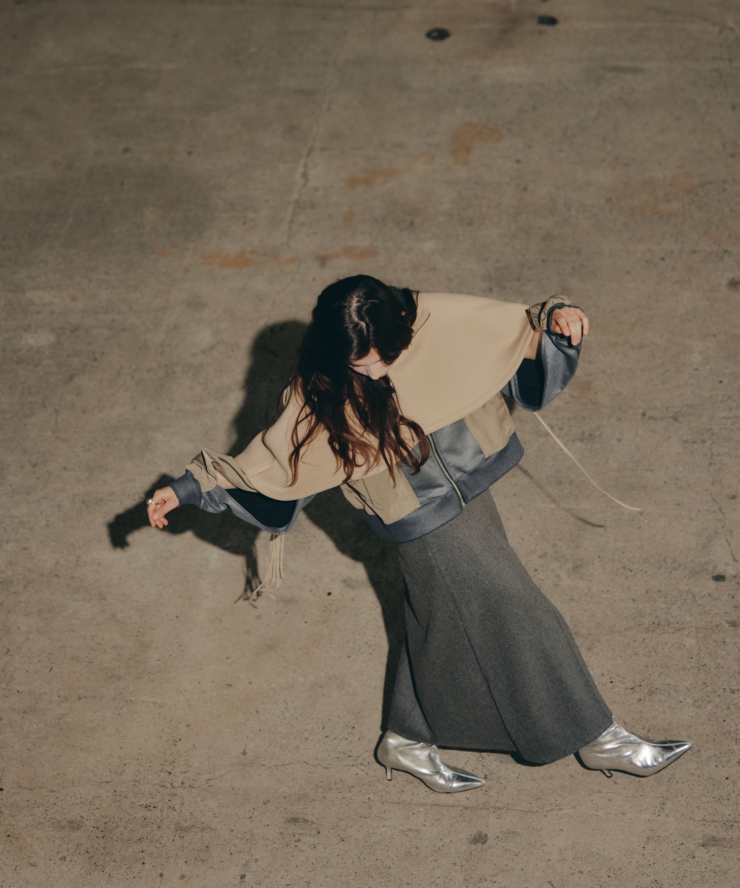 Fringe Cape set up/フリンジケープセットアップ