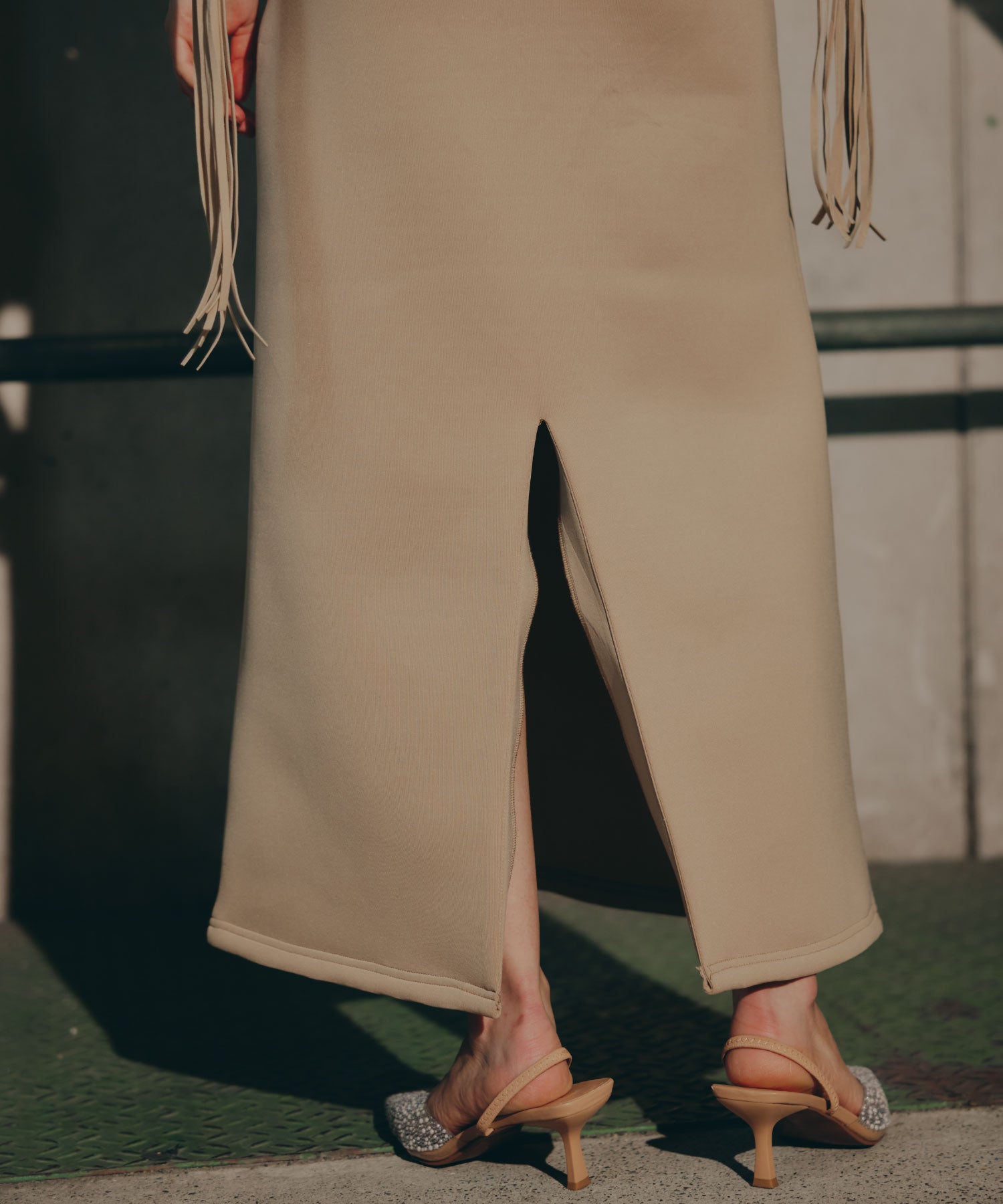 Fringe Cape set up/フリンジケープセットアップ