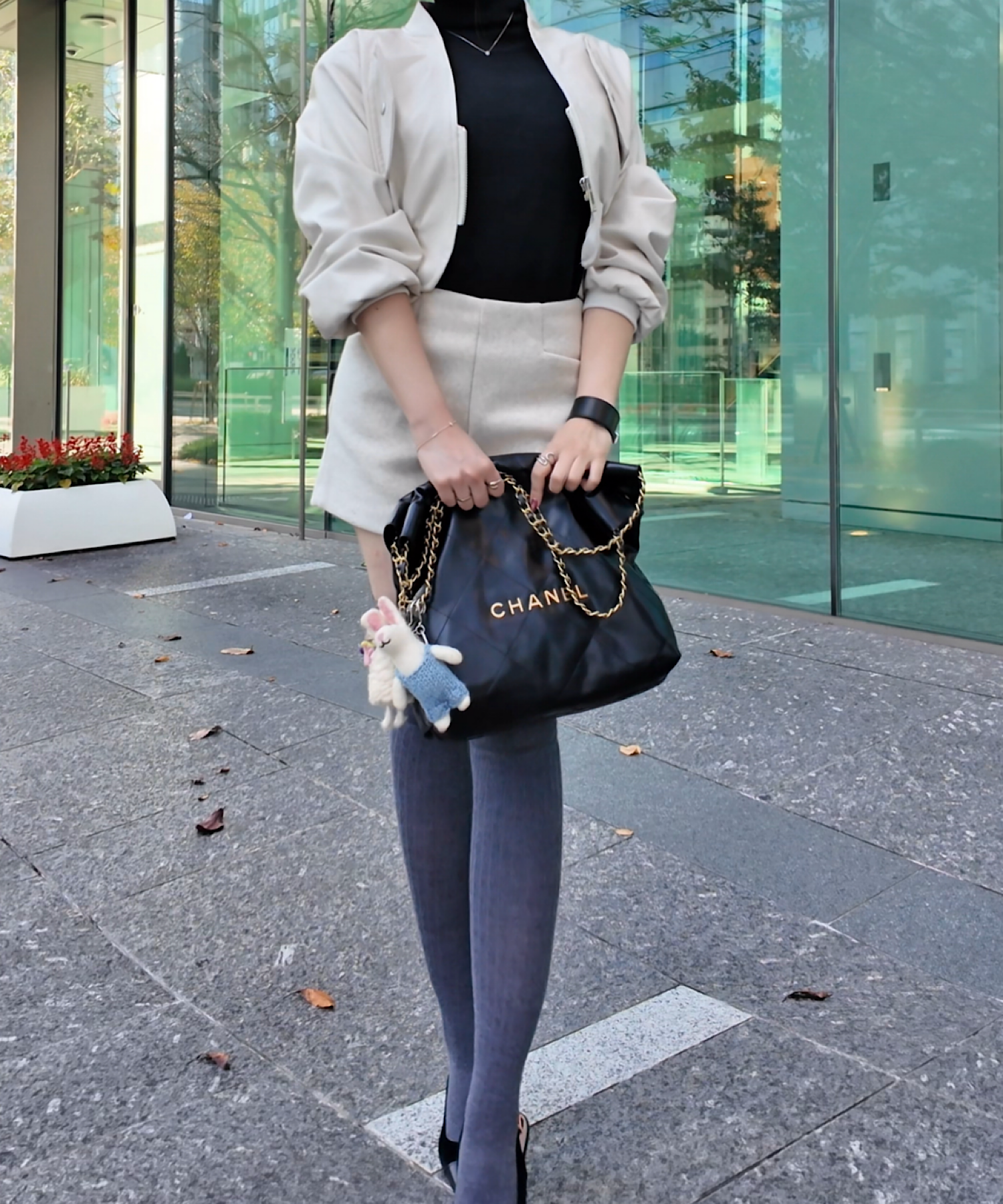 【通常販売開始】エコレザーショートフライトブルゾン/*公式限定