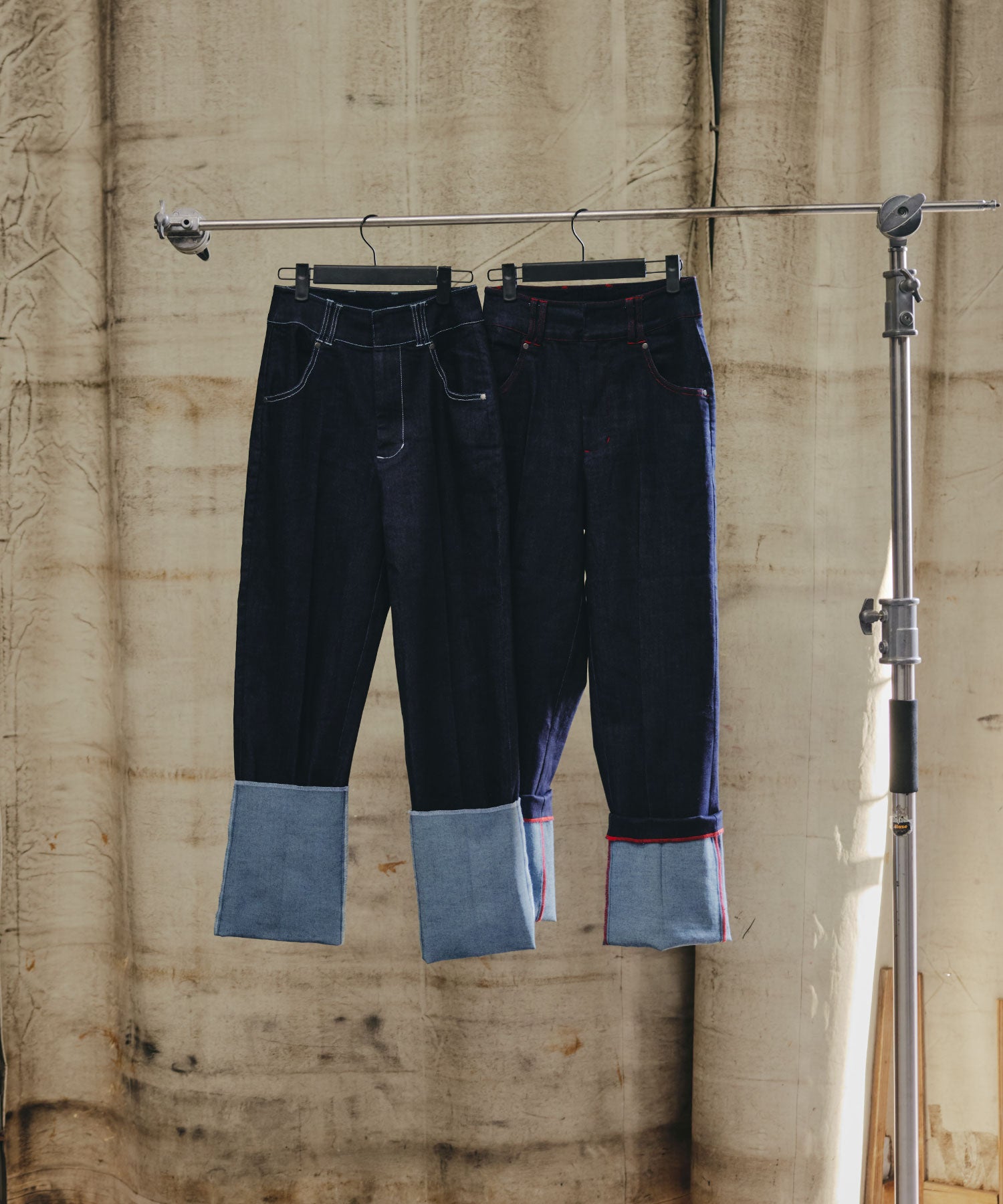 Cuffed Edge Denim/カフド エッジ デニム