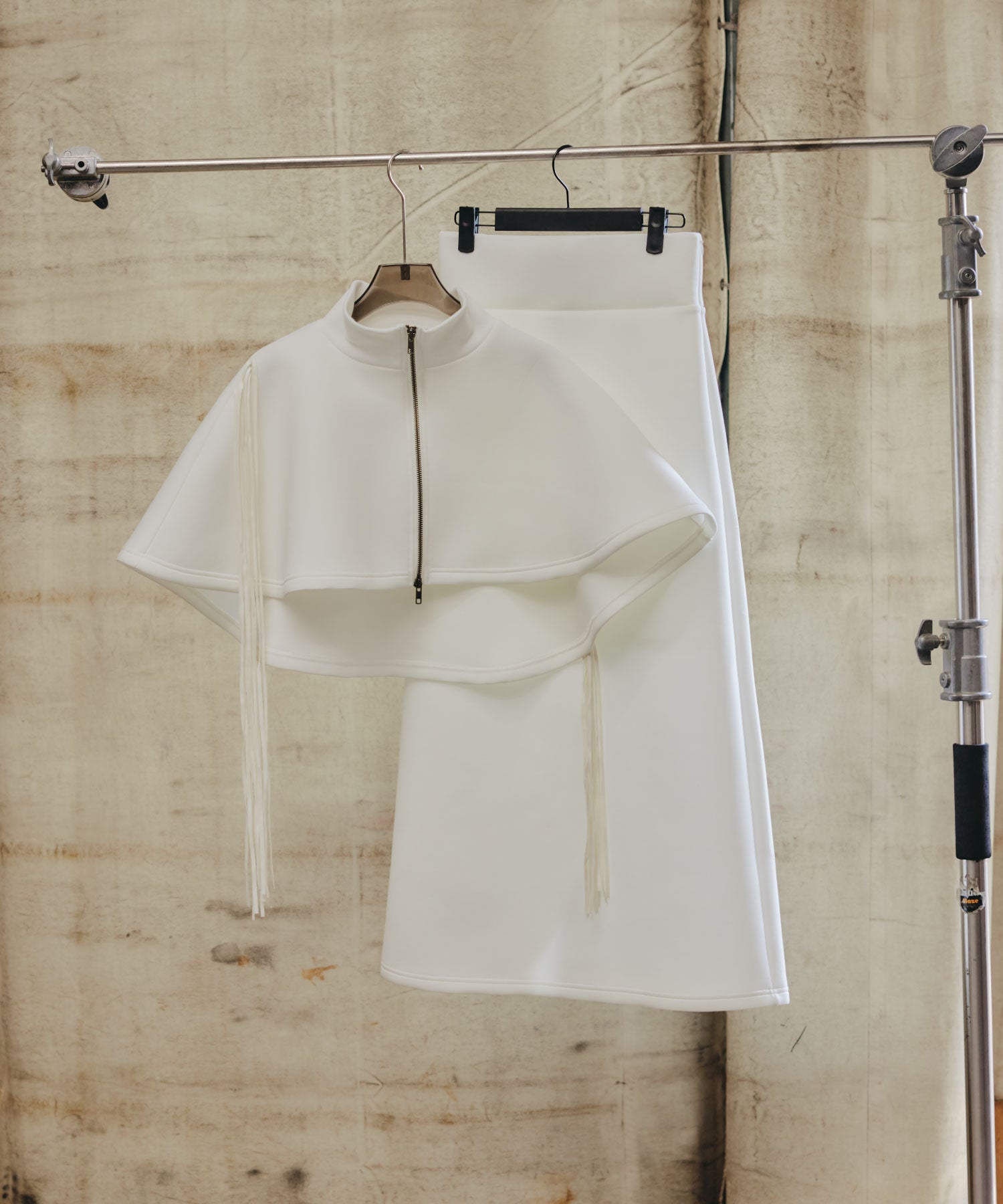 Fringe Cape set up/フリンジケープセットアップ