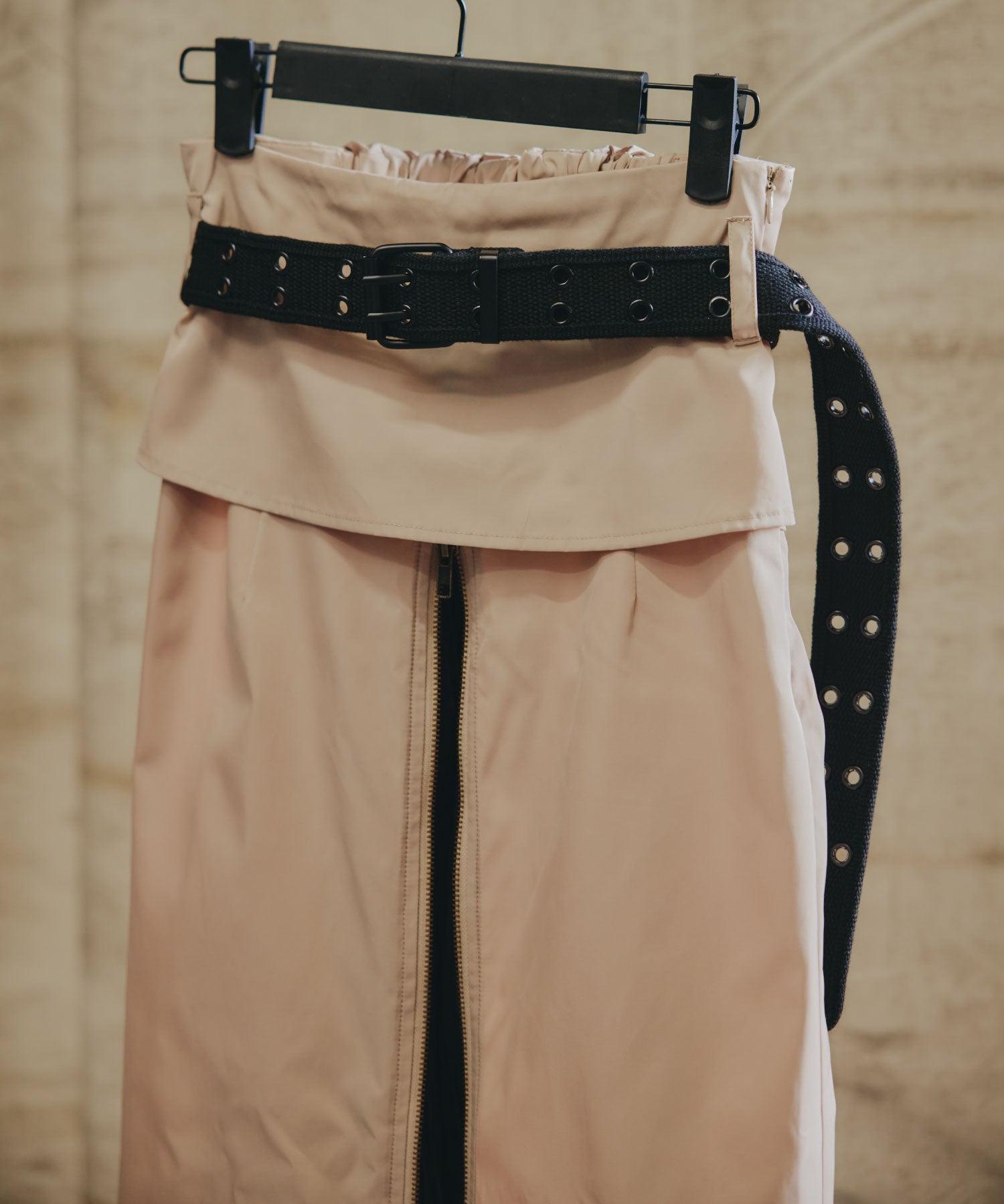 Pleat Shift Skirt/プリーツシフトスカート