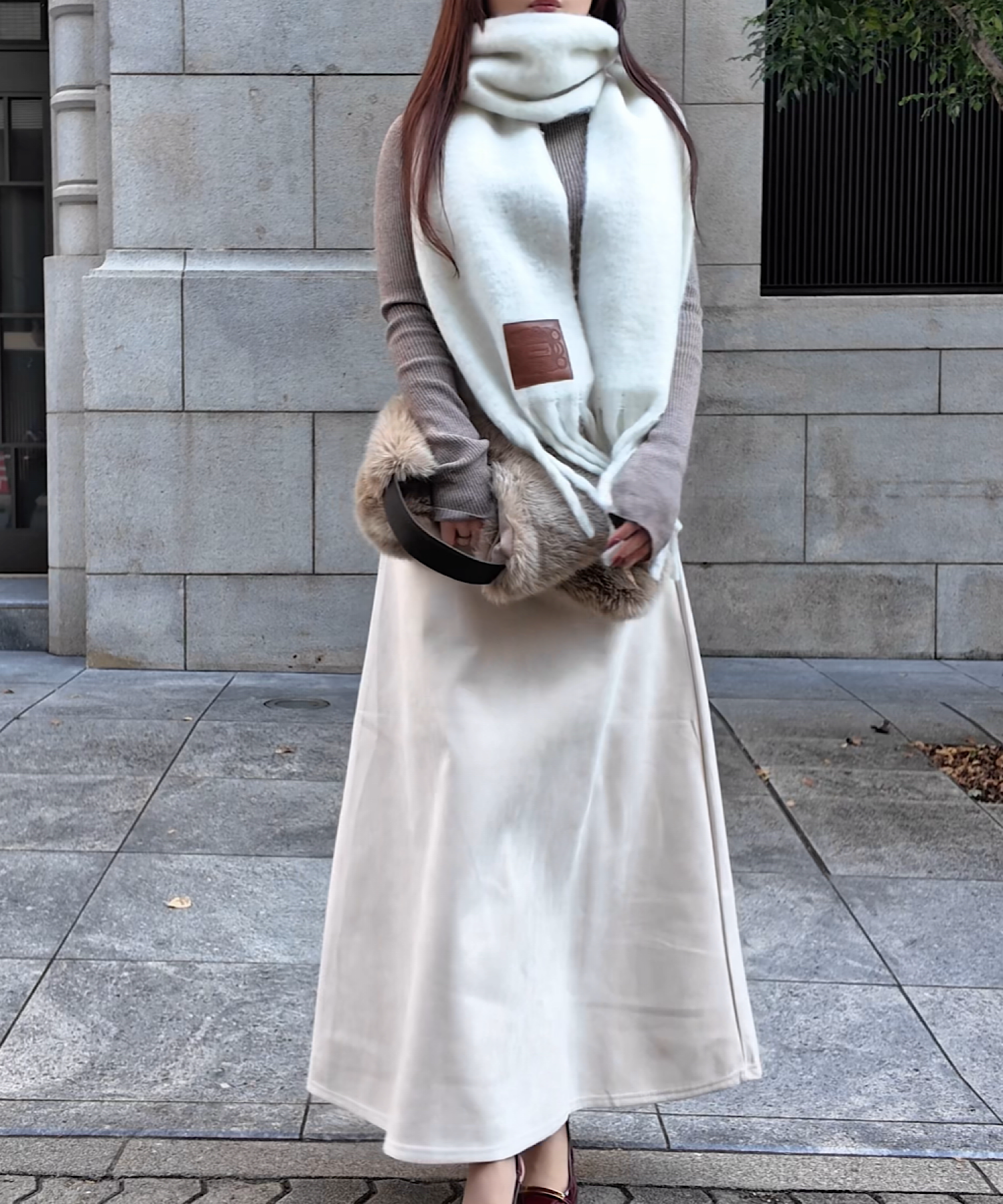 🧣 シグネチャーフリンジストール/Signature Fringe Stole