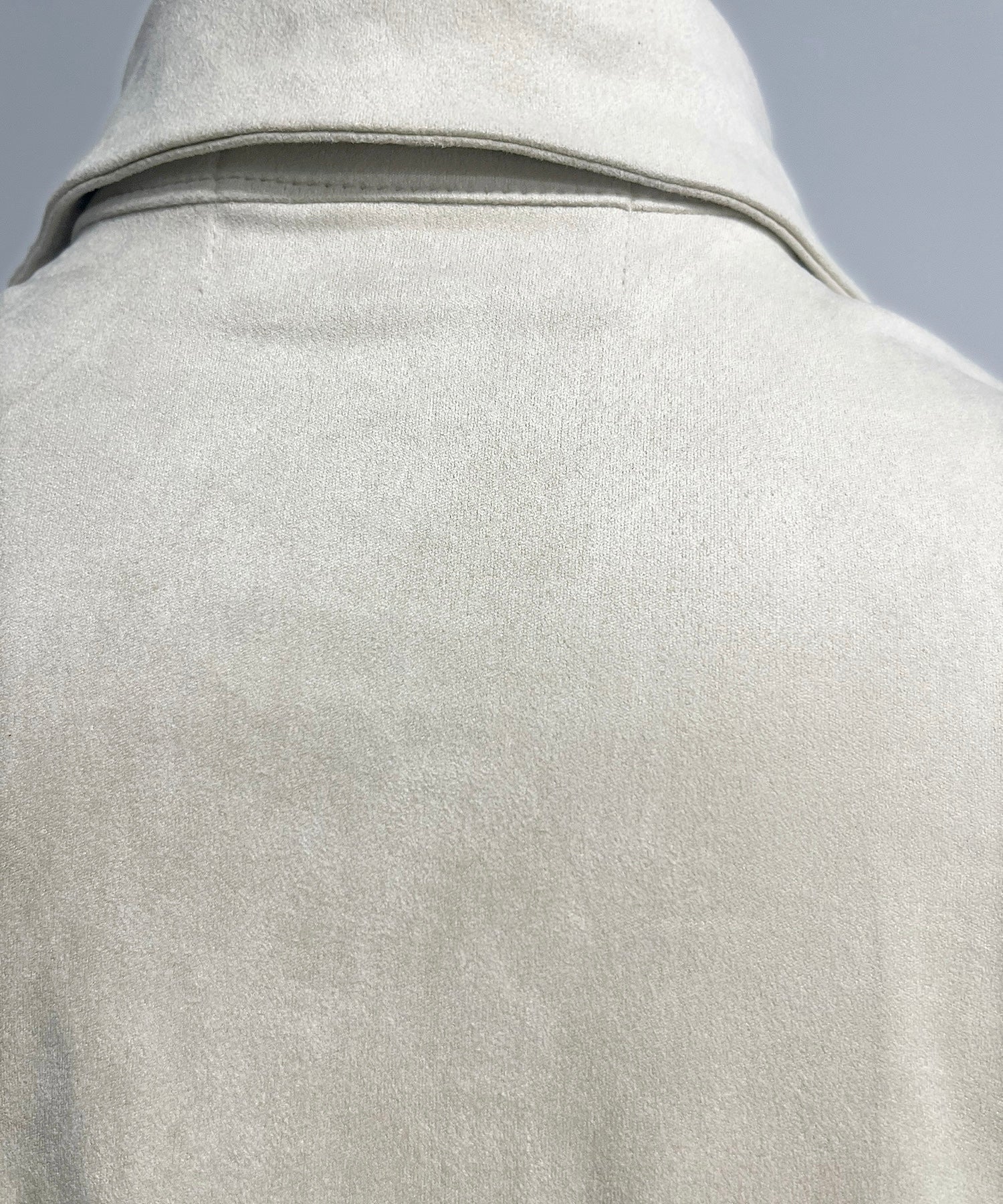 フェイクスエードオーバーシャツ