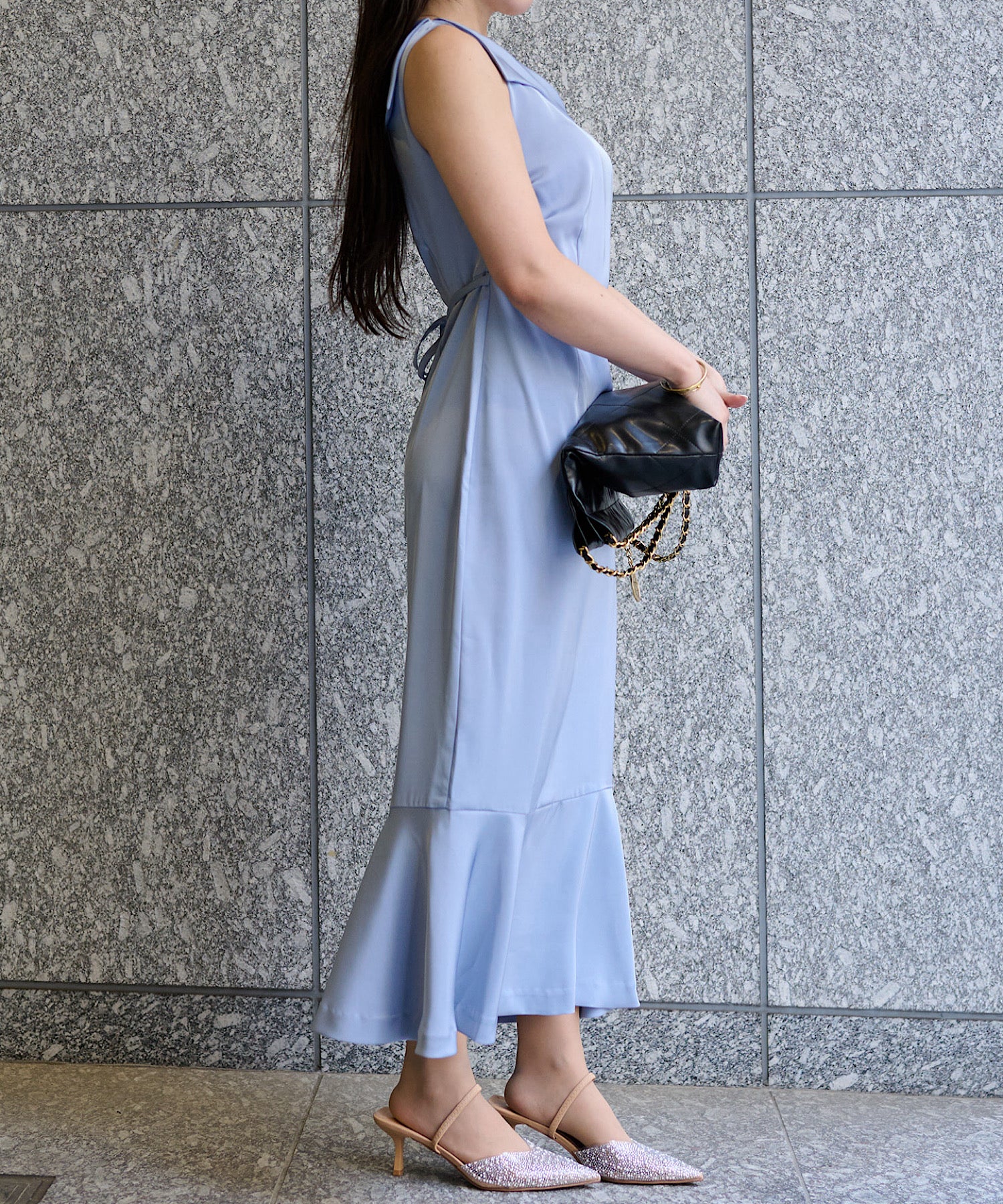 アシンメトリーデザインドレス