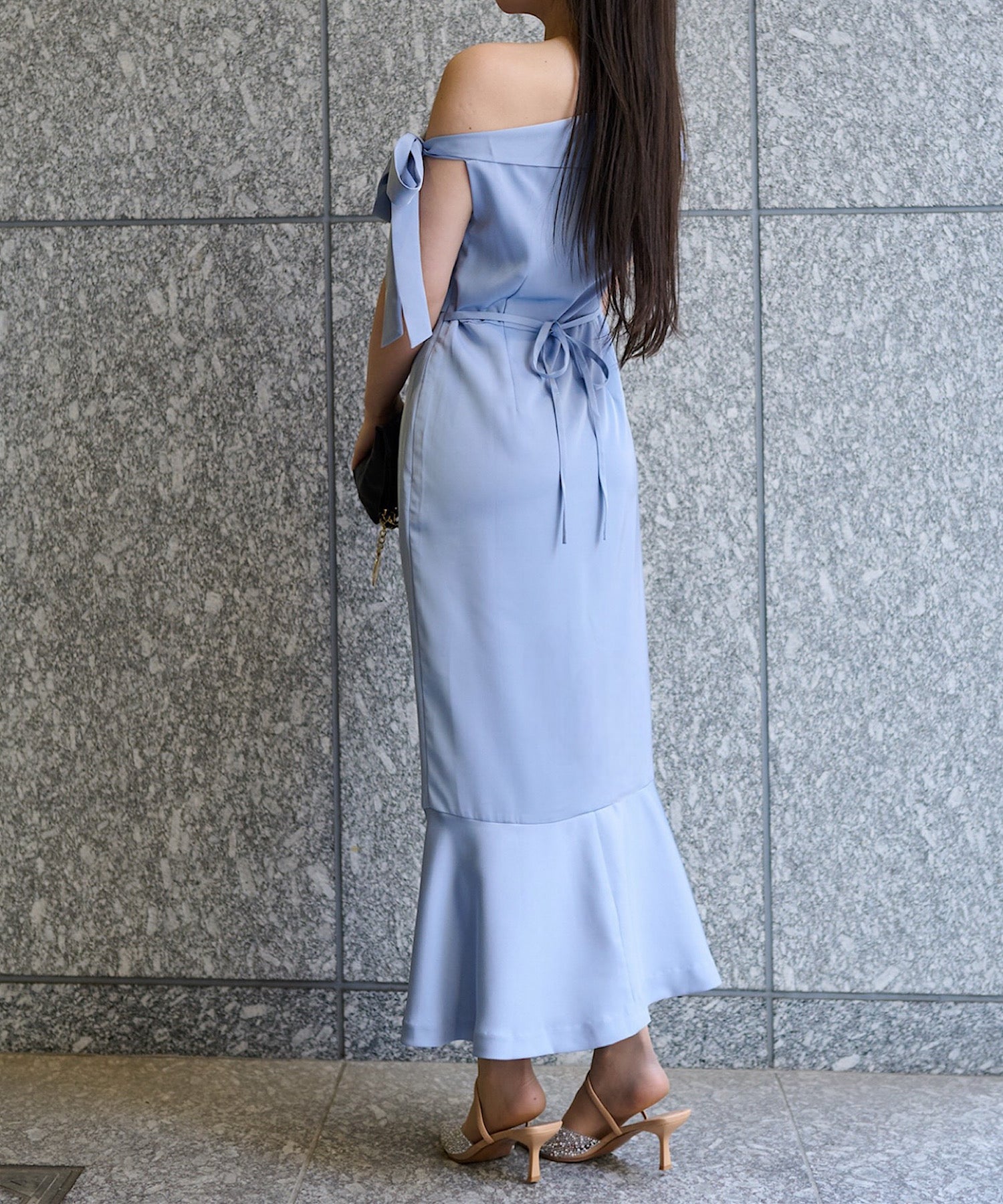 アシンメトリーデザインドレス