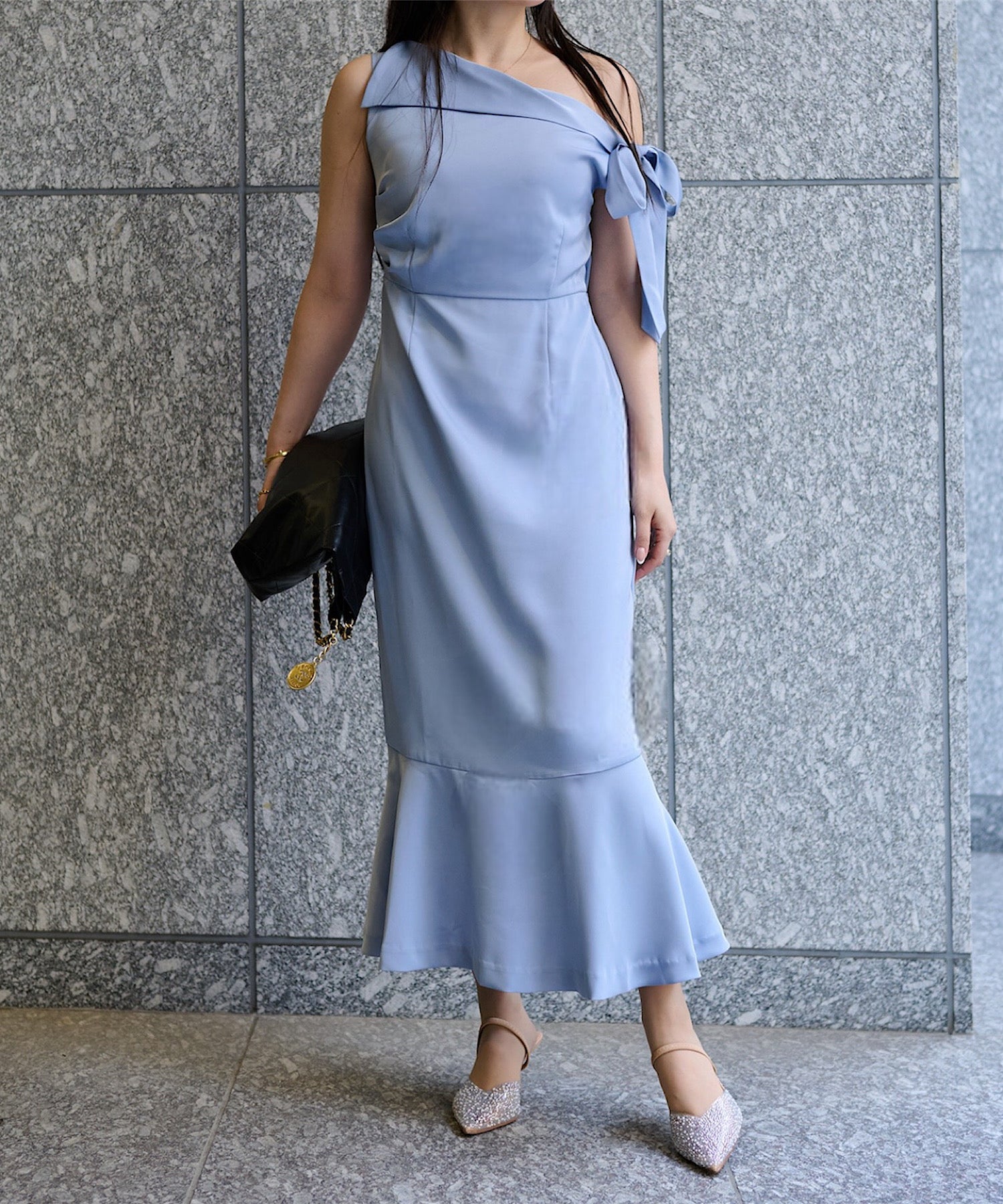 アシンメトリーデザインドレス