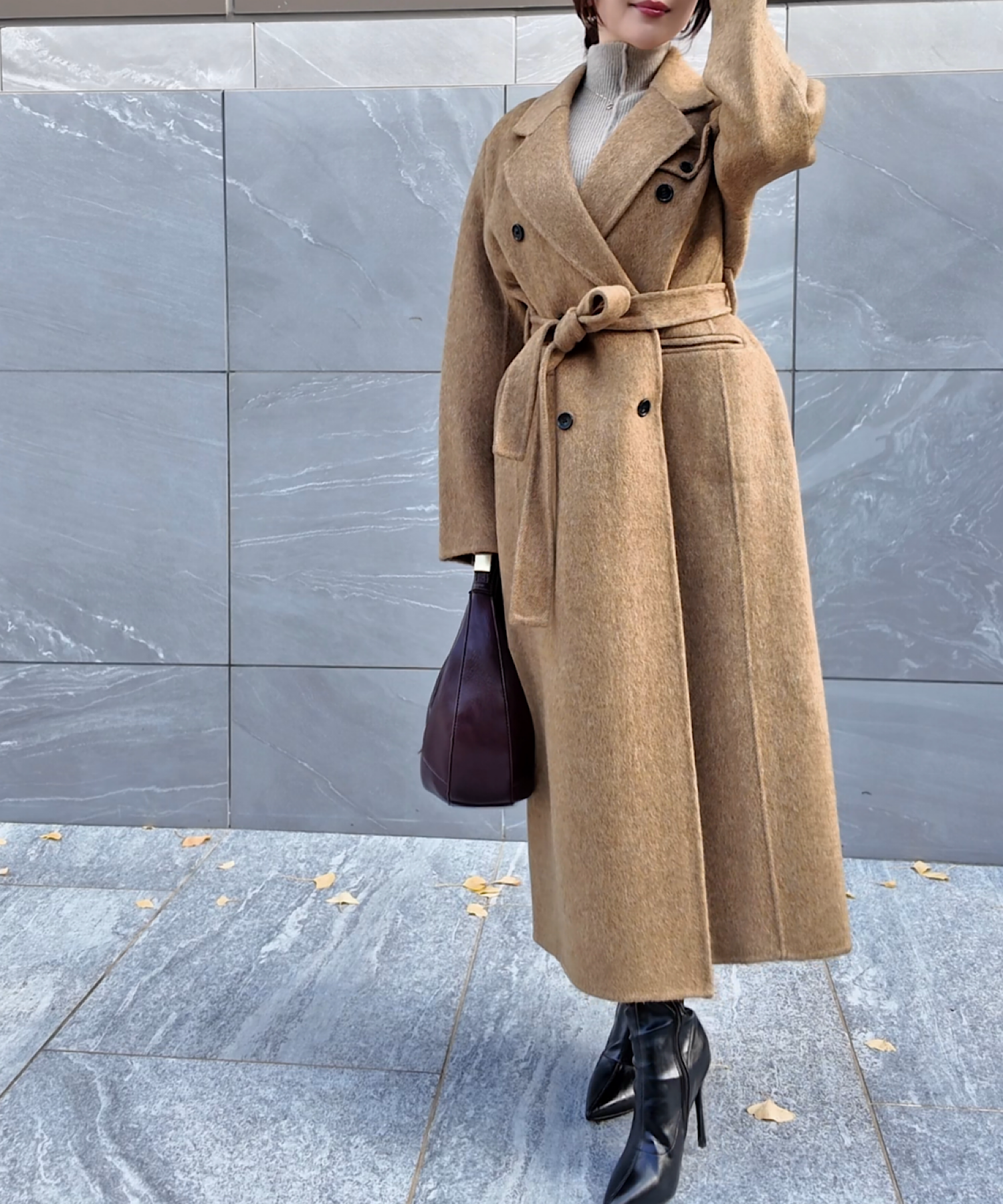 プレミアムウール チェスターコート