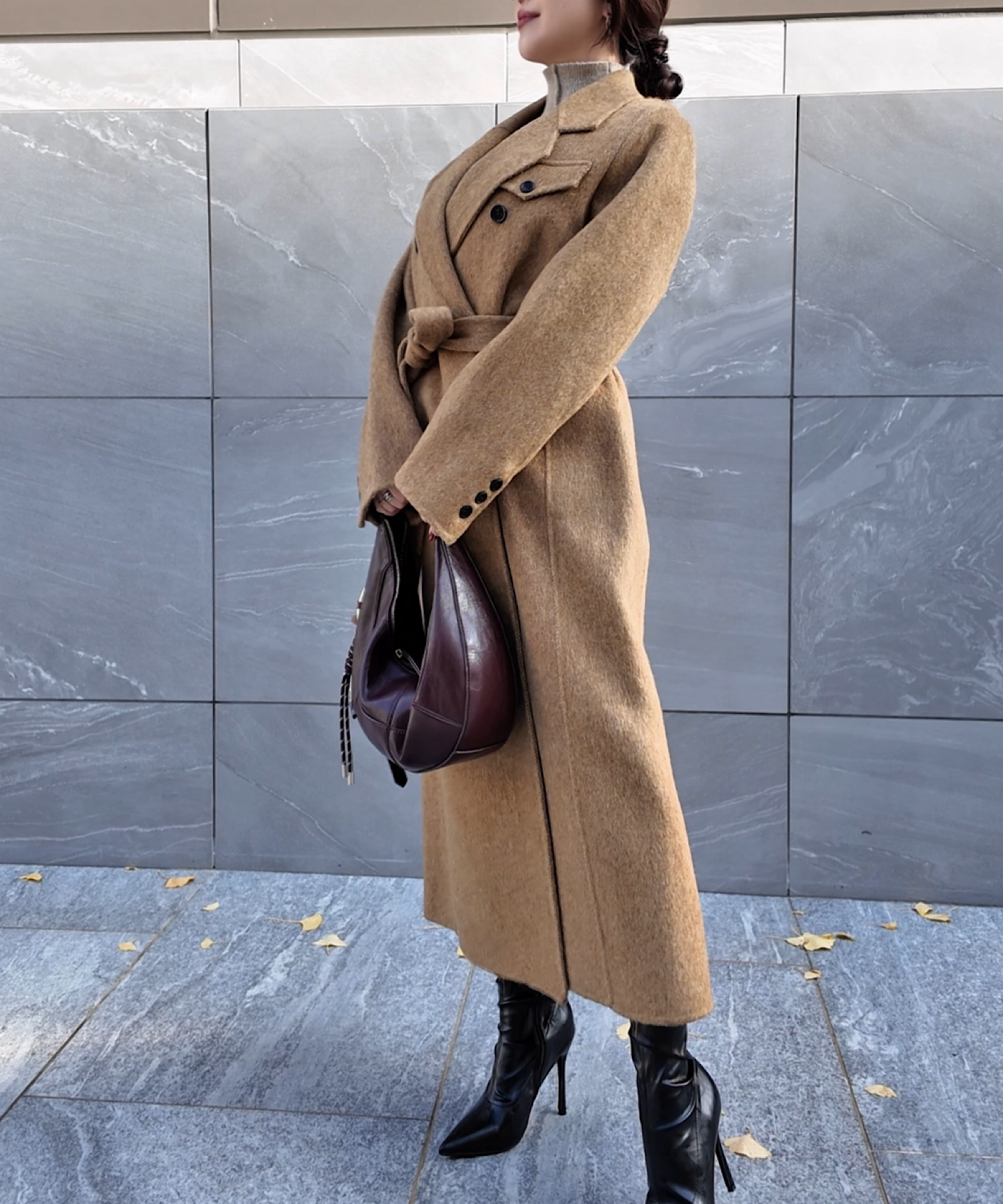 プレミアムウール チェスターコート