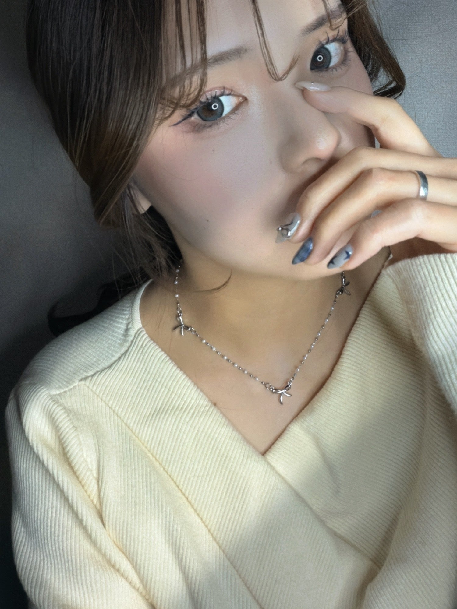 トリプルリボン 316Lサージカルネックレス– THEO accessory collection –