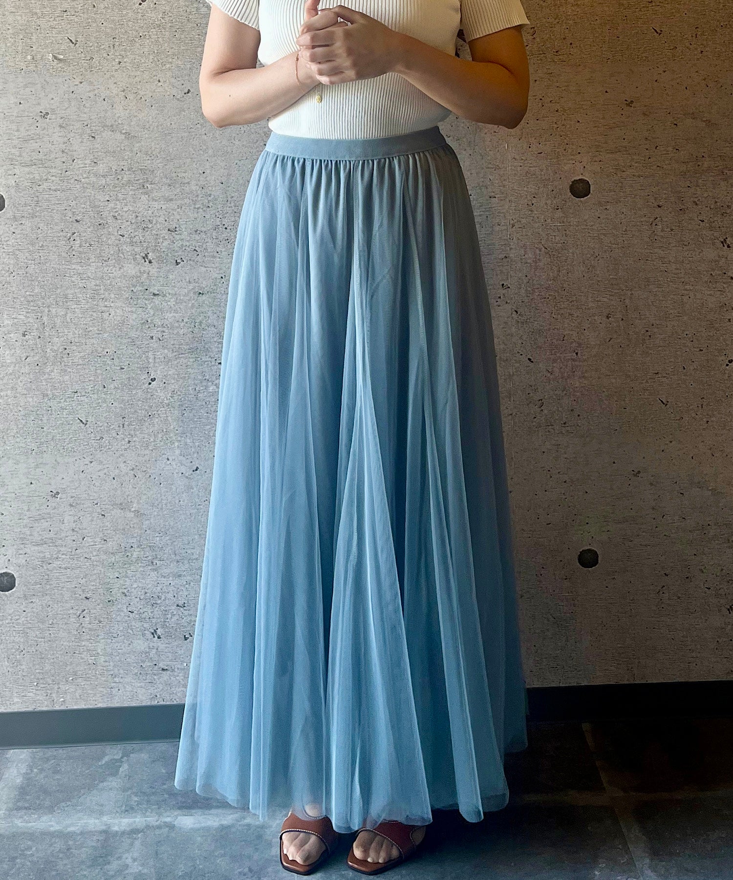 エアリーチュールスカート