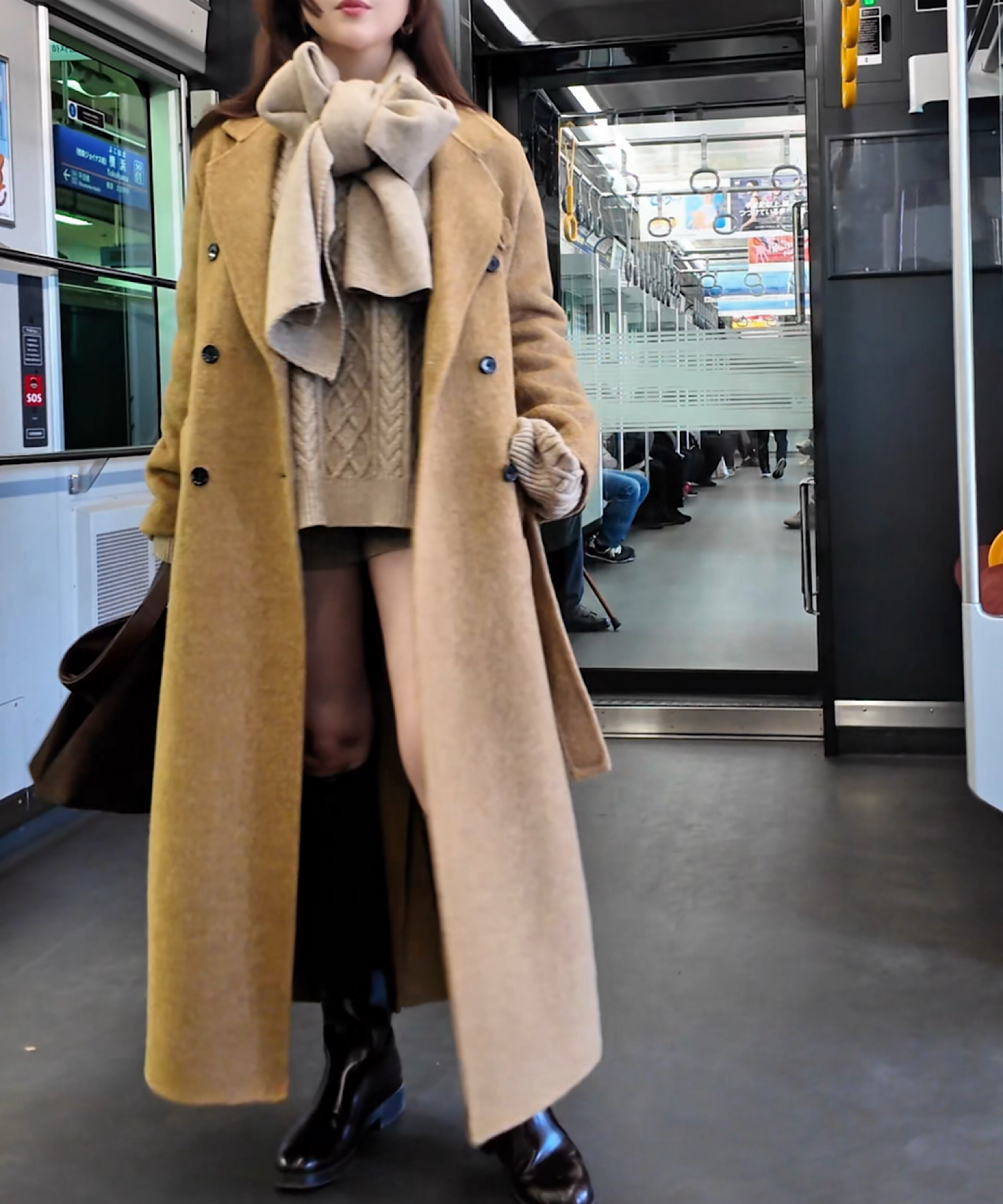 プレミアムウール チェスターコート