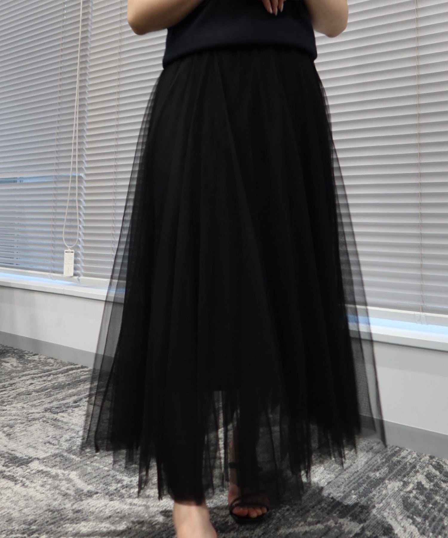 エアリーチュールスカート