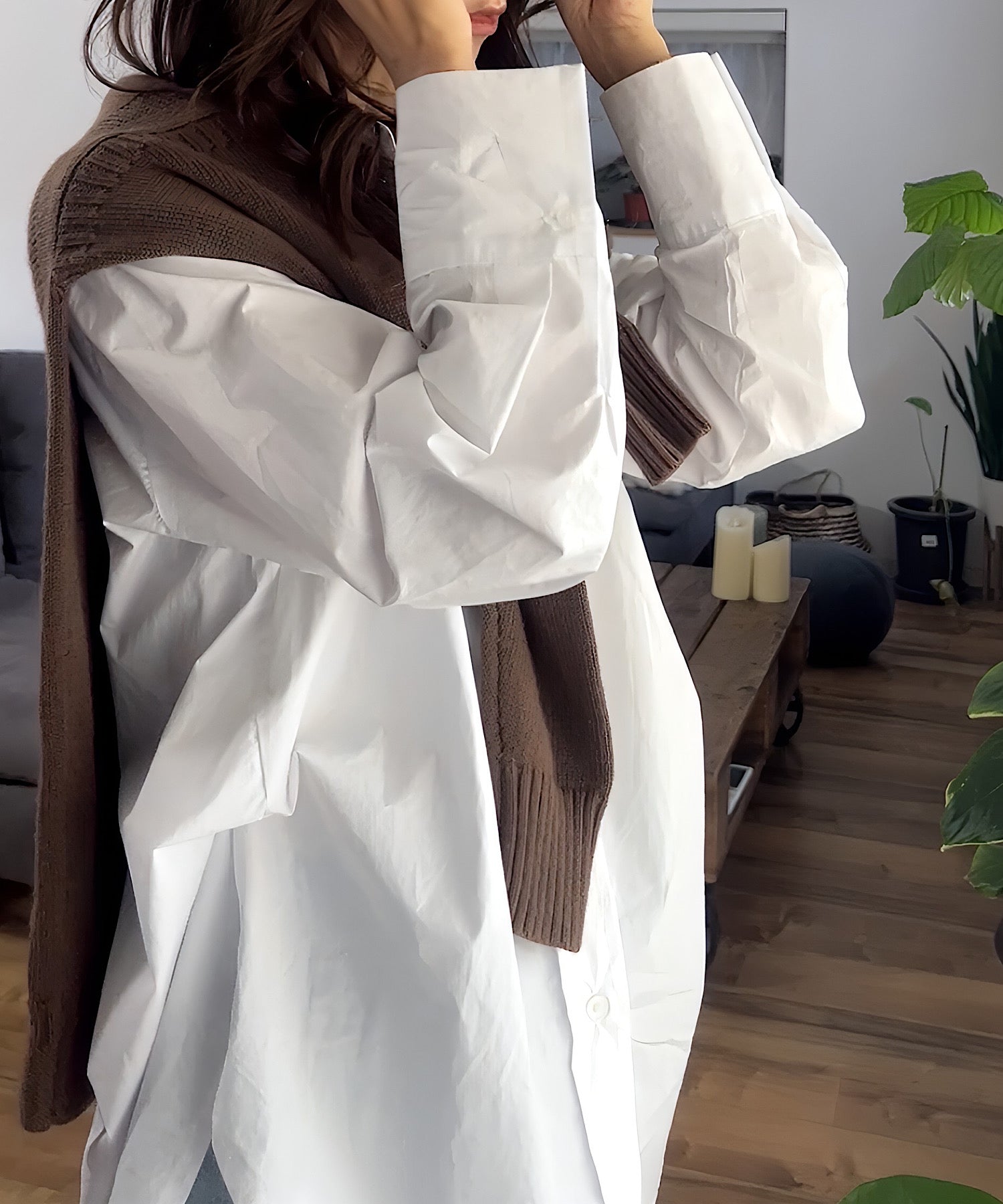 バックデザインシャツ