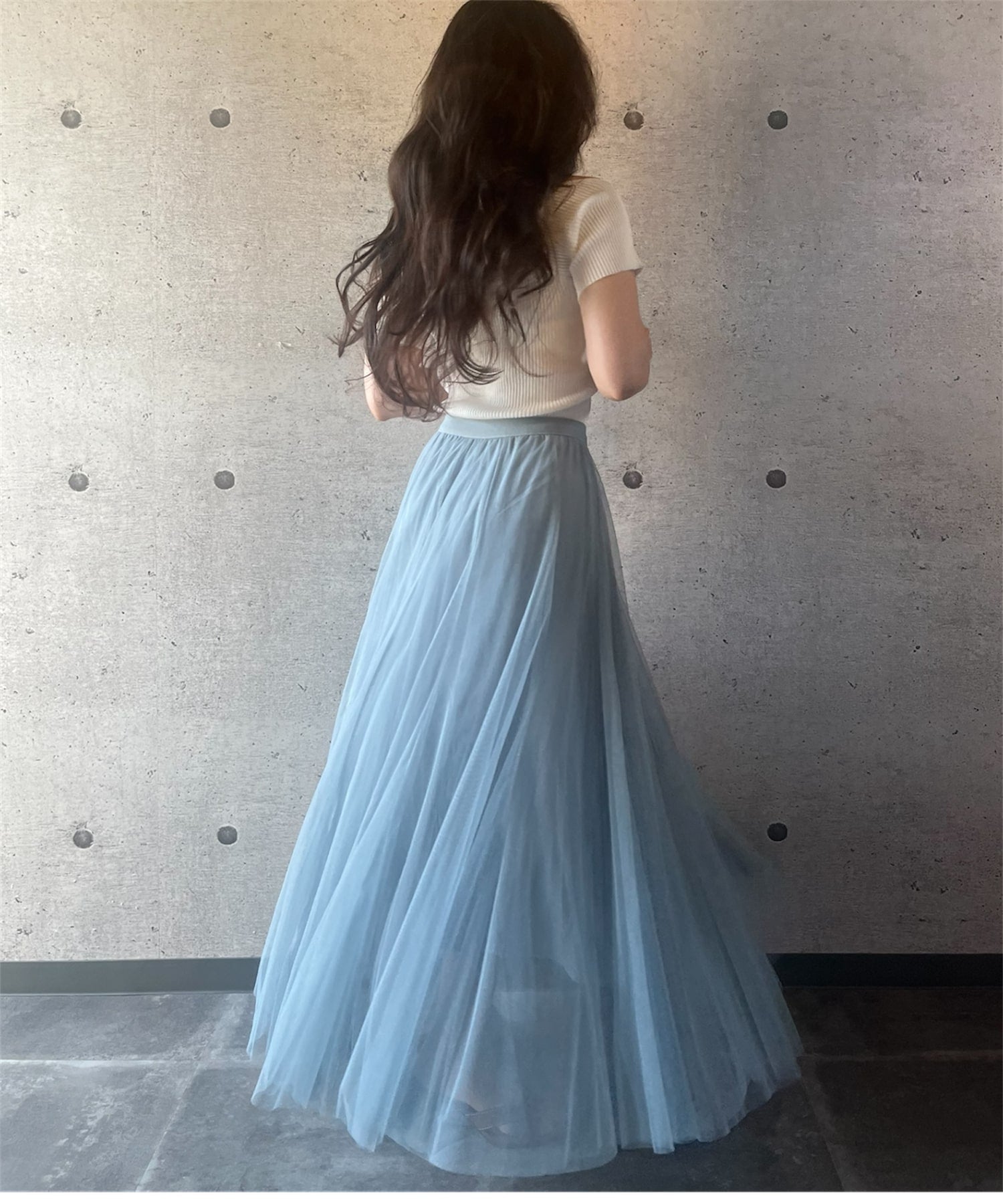 エアリーチュールスカート