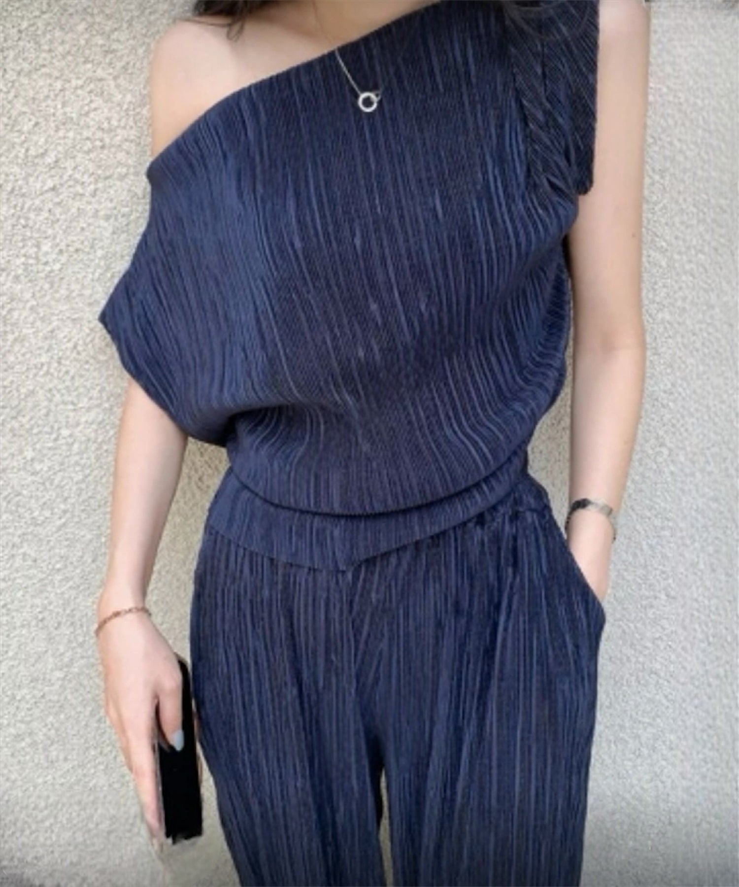 ムードプリーツセットアップ【一部カラー 新入荷】