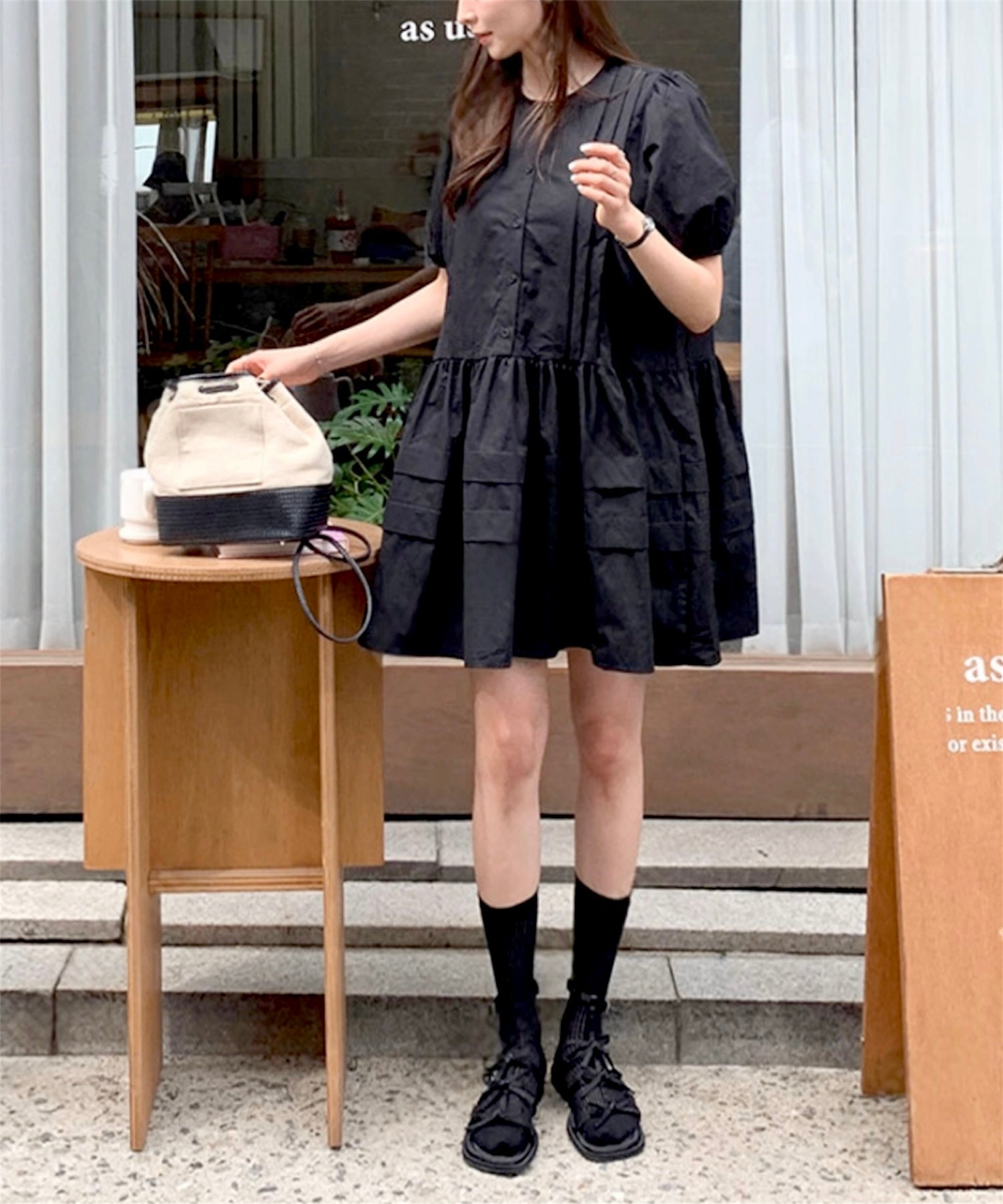 ペッパータックミニドレス