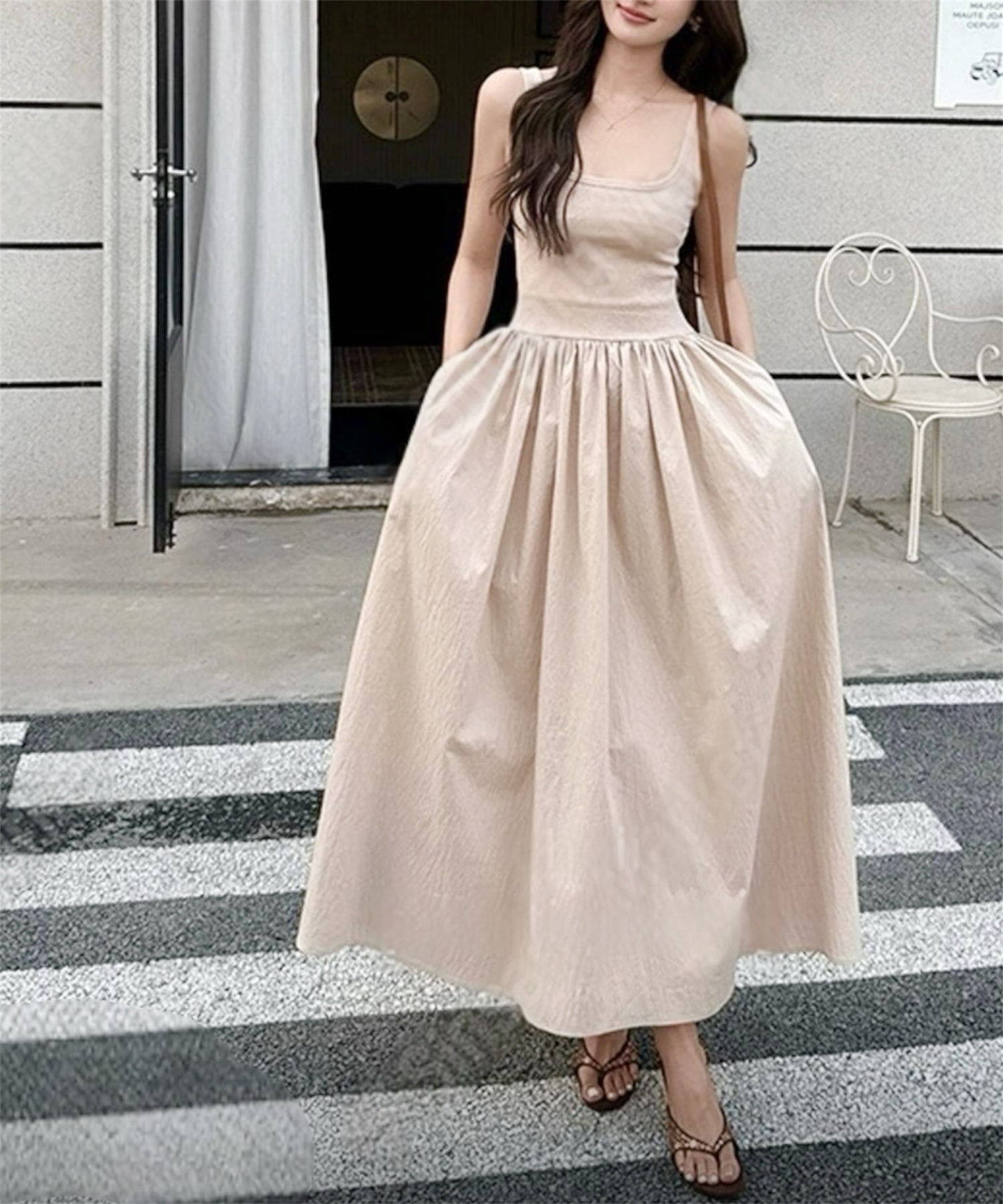 ルーズ バレエ ワンピース