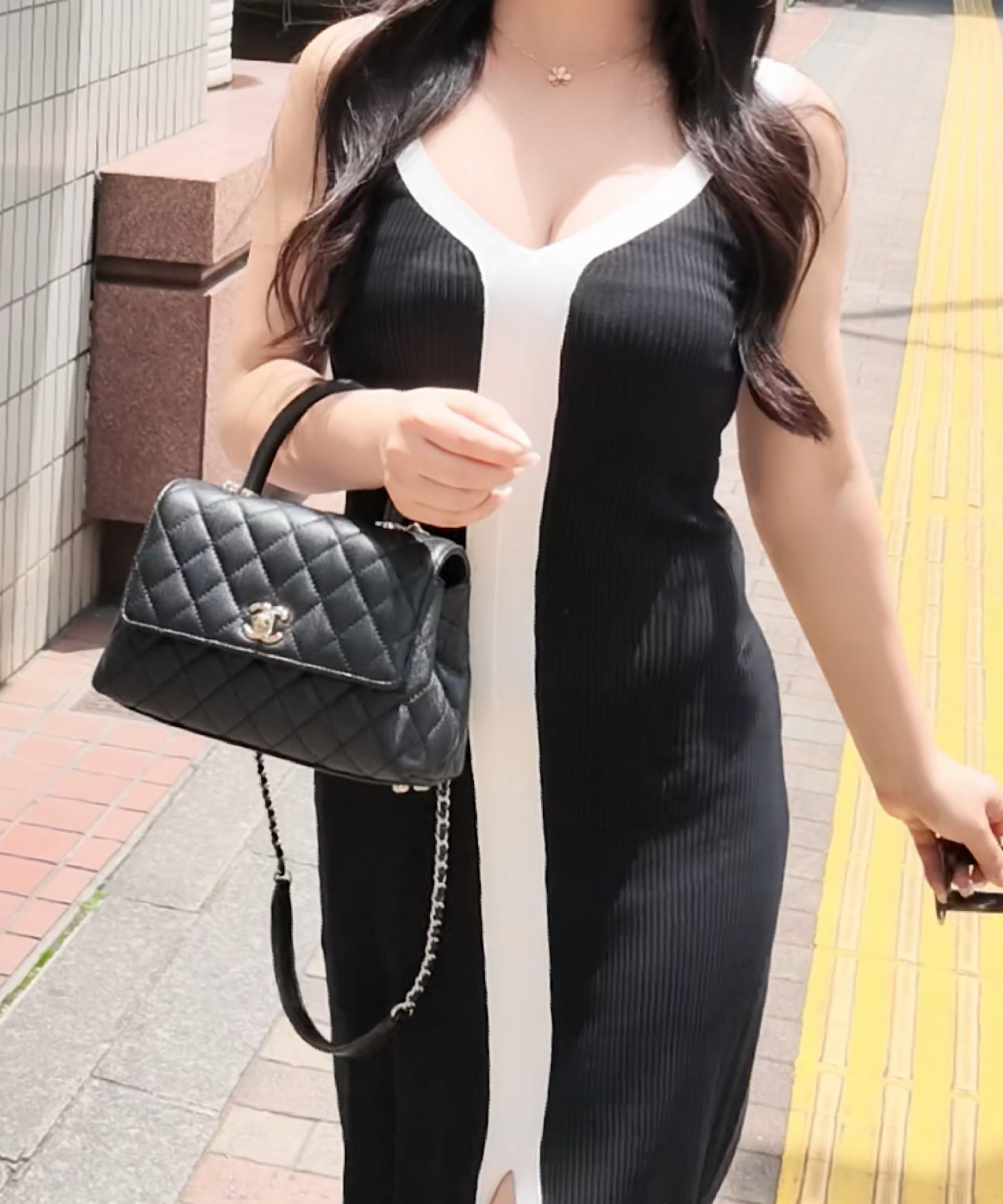【累計1,000枚突破】コントラストラインキャミワンピース -Summer Edition-