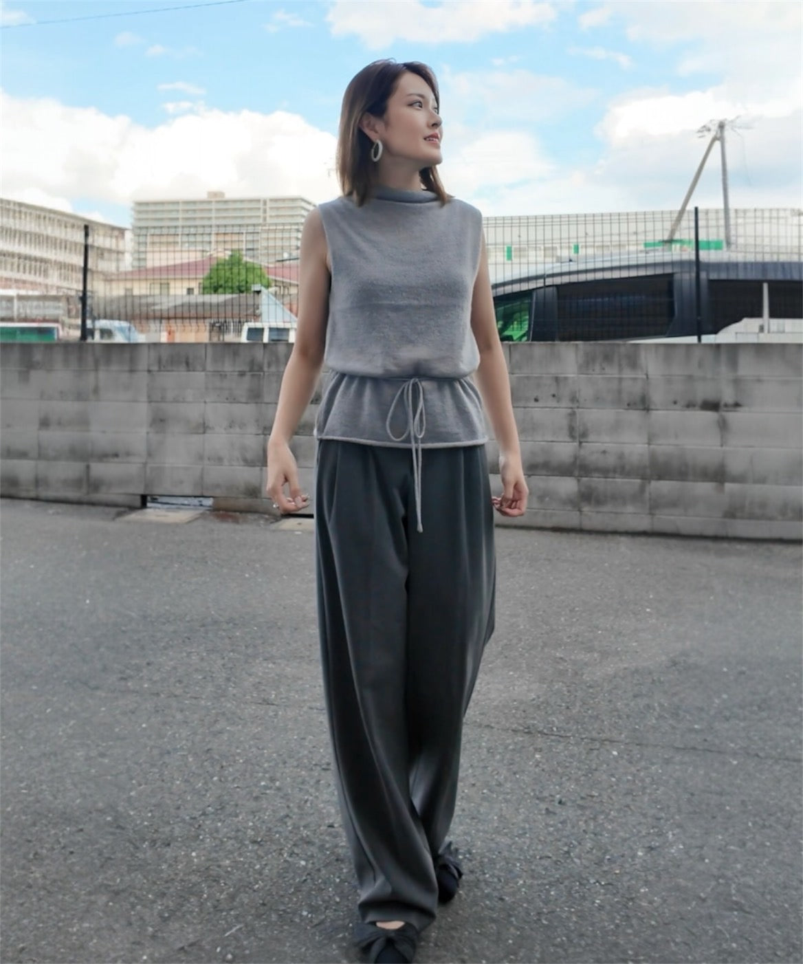 モヘアタートルネックニットビスチェ/*公式限定