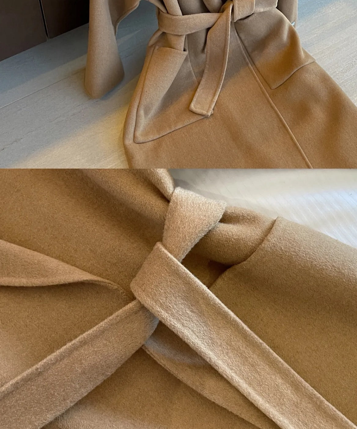 サイドスリットハンドメイドコート【公式限定】