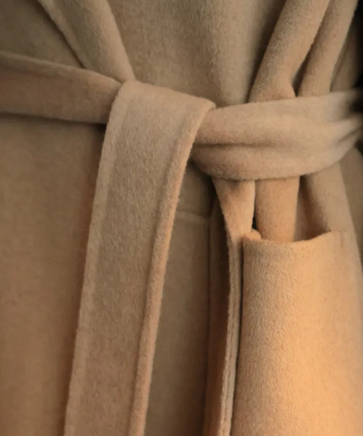 サイドスリットハンドメイドコート【公式限定】