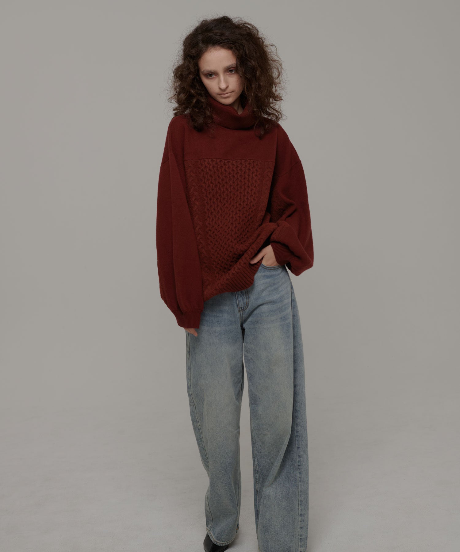 Toggle Cable Pullover