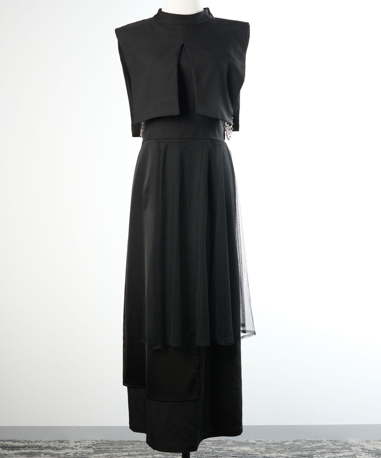 &g Cape Layered Dress