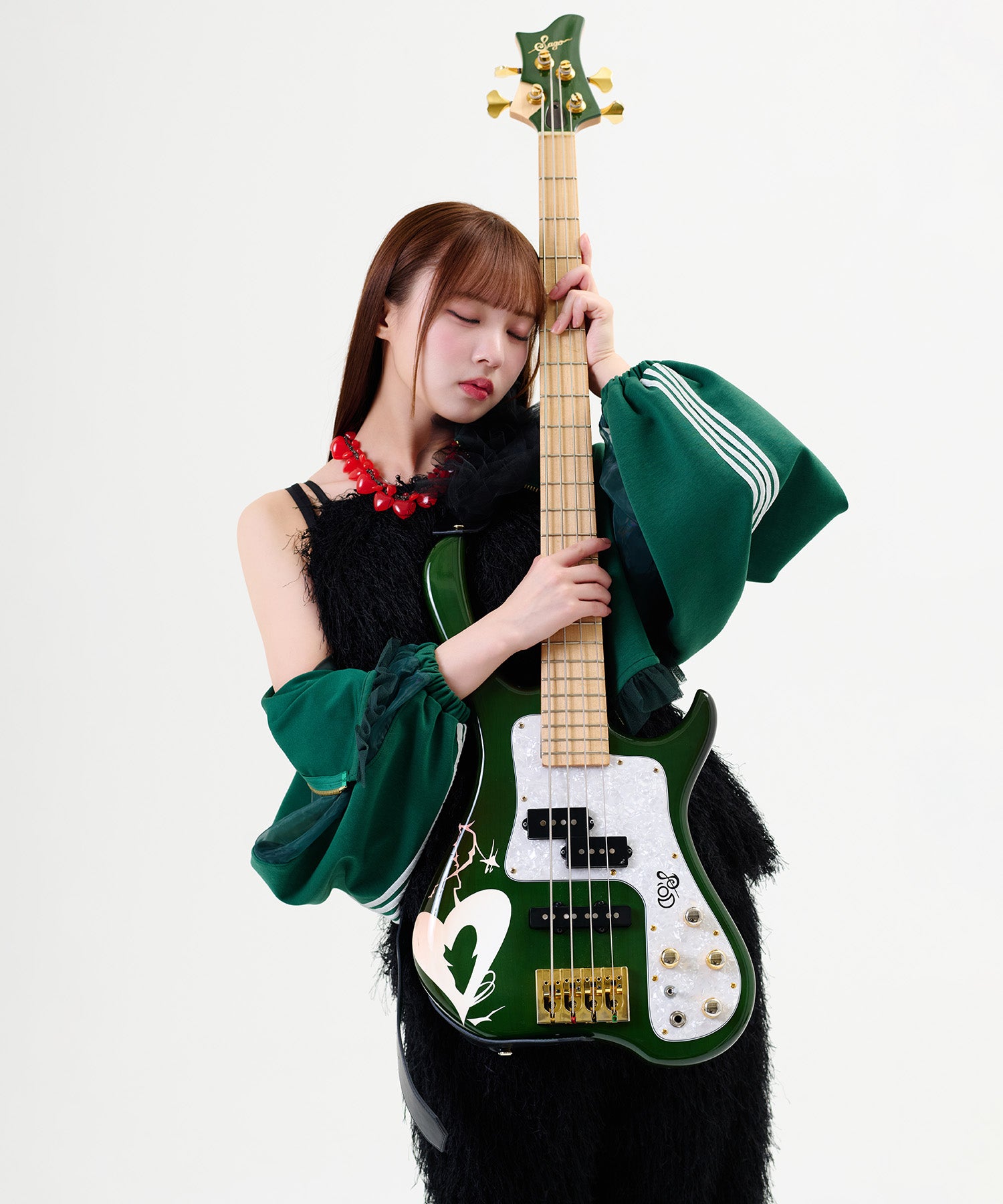MINA Sheer Frill Strap（Single）/MINA シアーフリルストラップ（単体）
