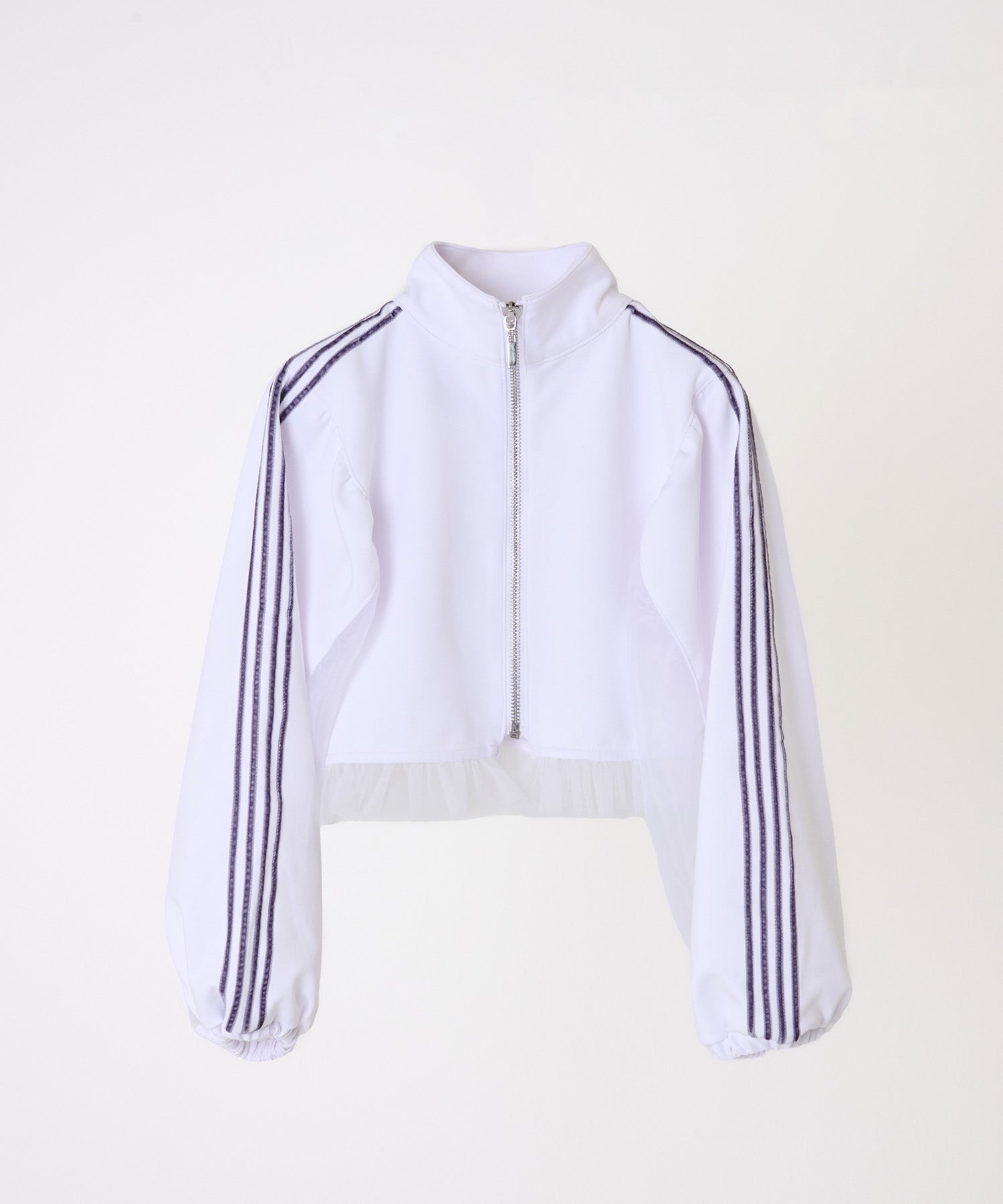 Side Line Sheer Cropped Blouson/サイドラインシアークロップド ブルゾン