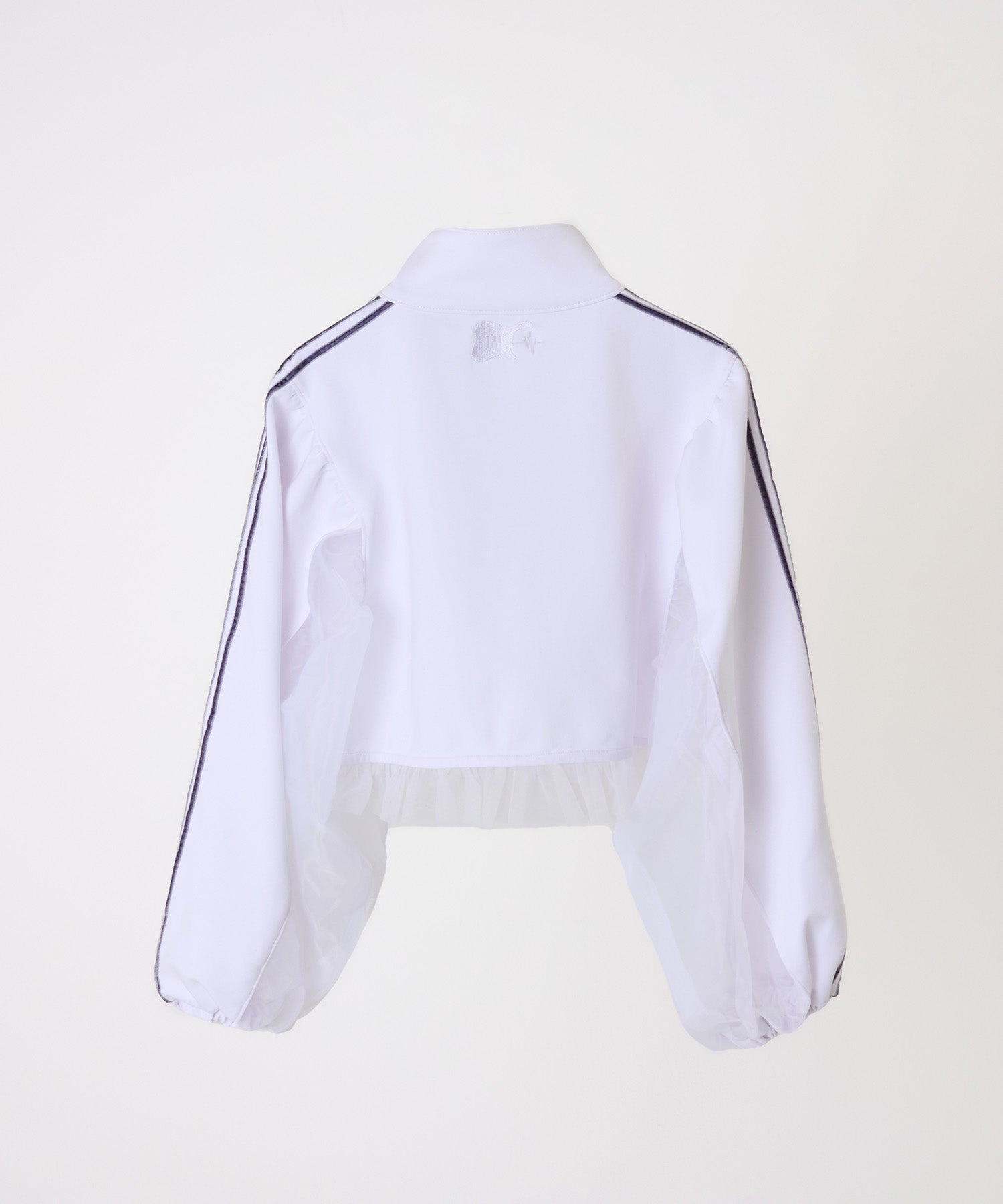 Side Line Sheer Cropped Blouson/サイドラインシアークロップド ブルゾン