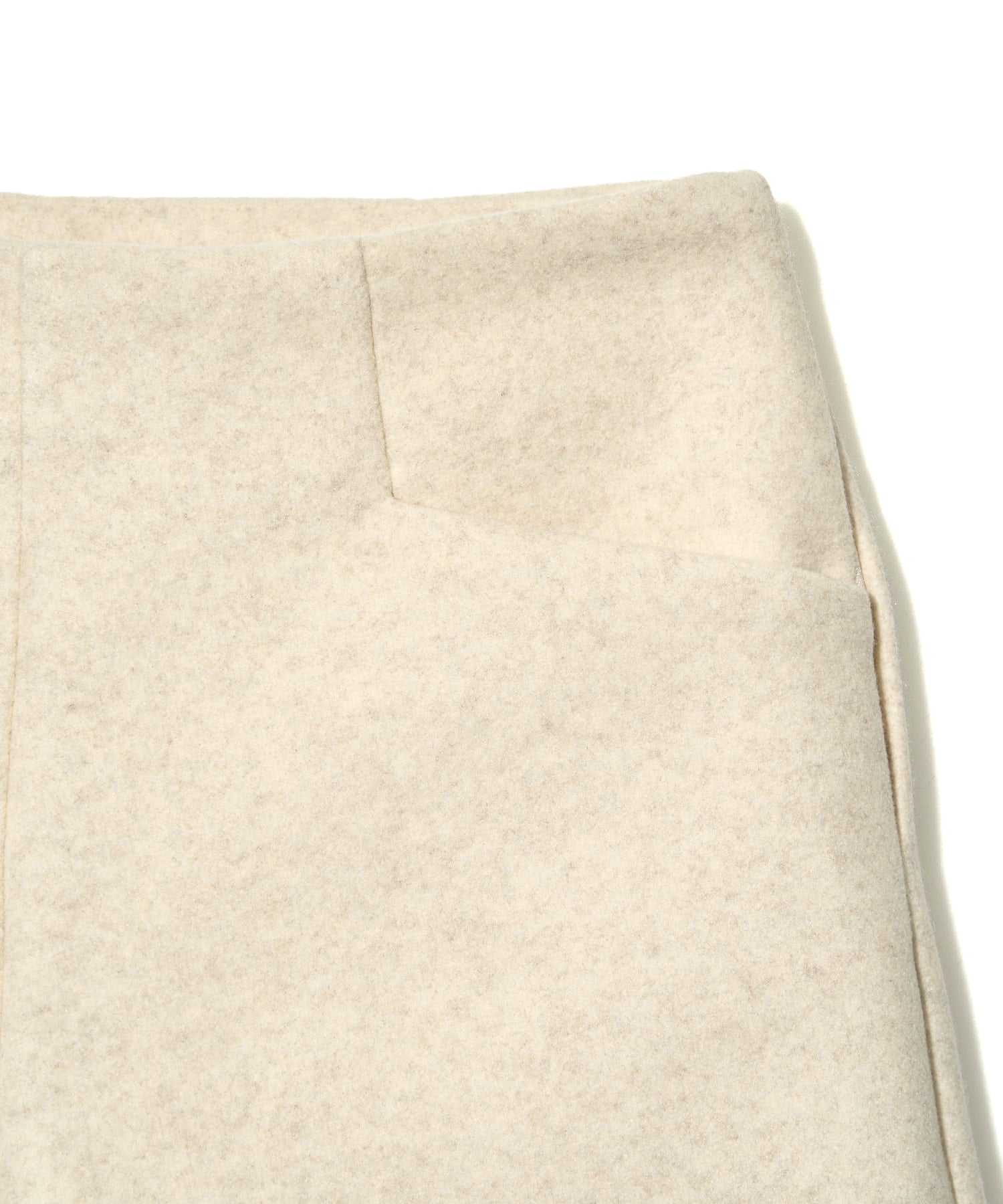 メルトンウールmixショートパンツ／Melton Wool Mix Shorts