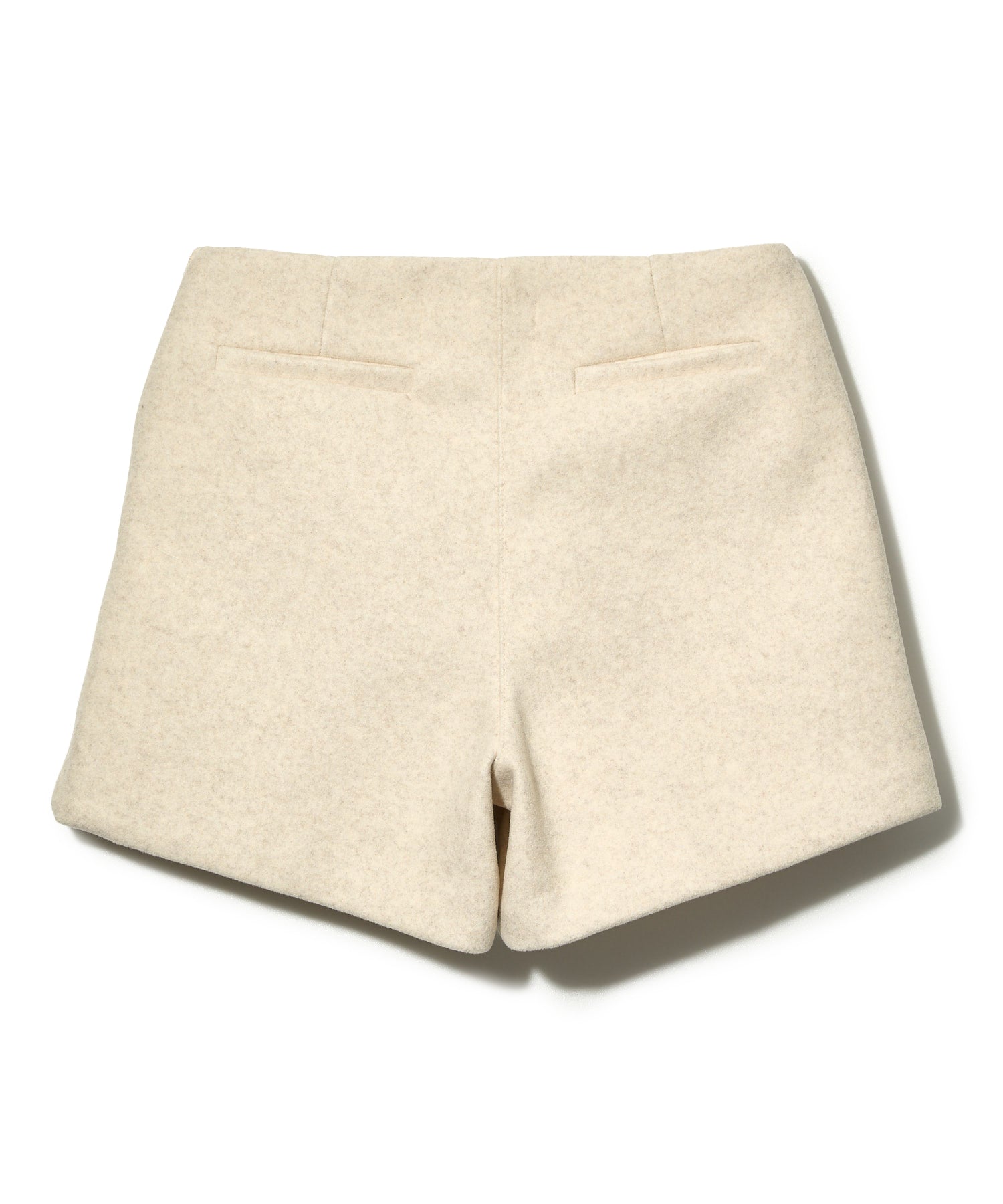メルトンウールmixショートパンツ／Melton Wool Mix Shorts