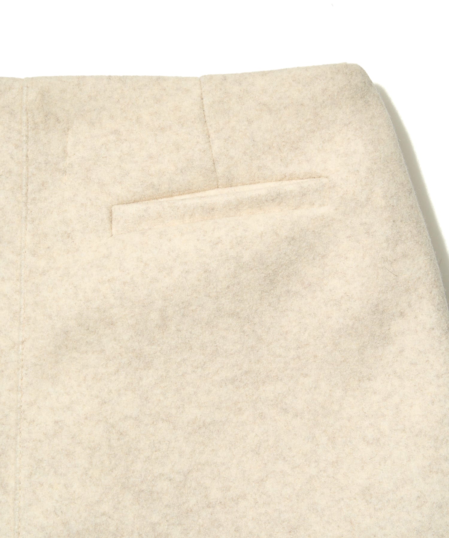 メルトンウールmixショートパンツ／Melton Wool Mix Shorts