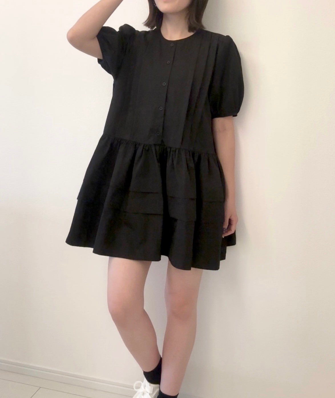 ペッパータックミニドレス【先行予約 8月中旬お届け】
