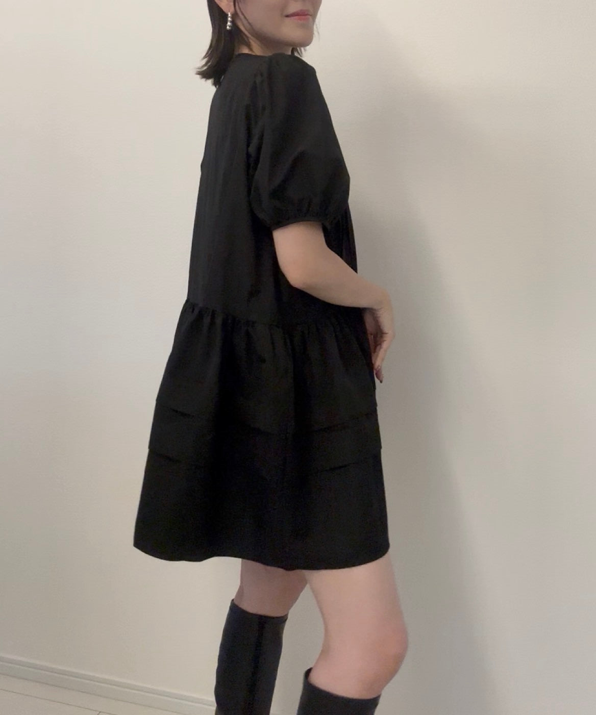 ペッパータックミニドレス【先行予約 8月中旬お届け】