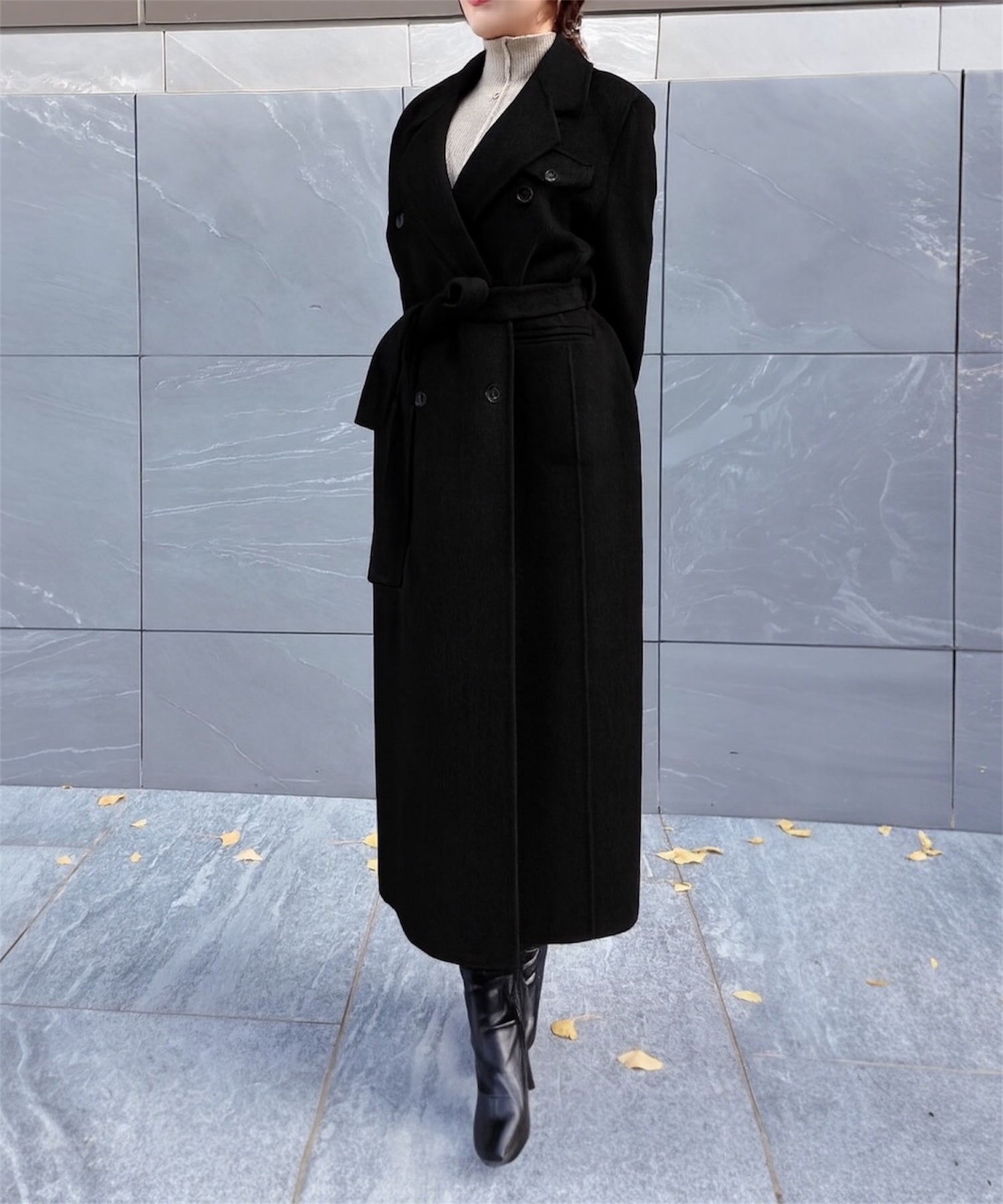 プレミアムウール チェスターコート