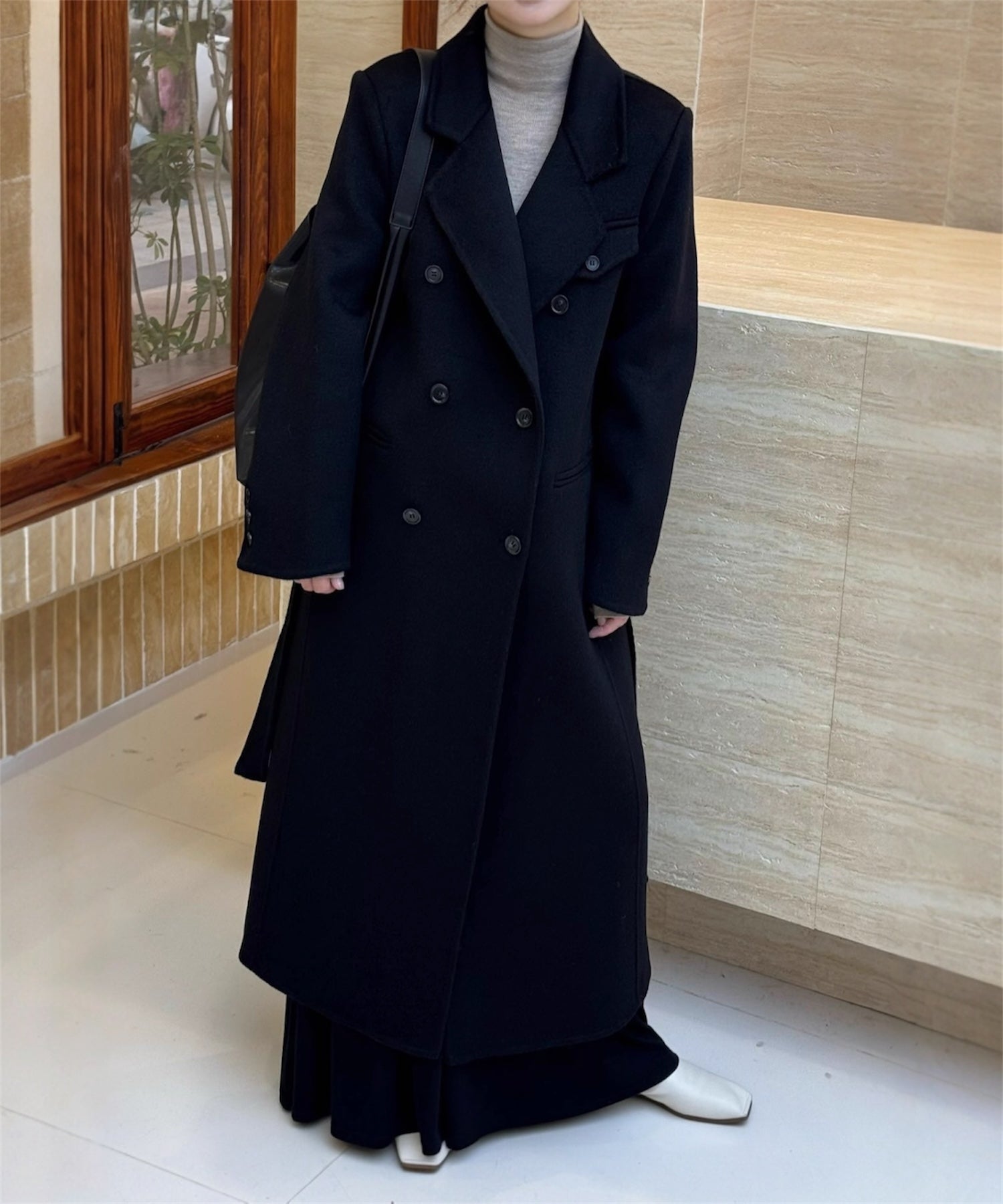 プレミアムウール チェスターコート