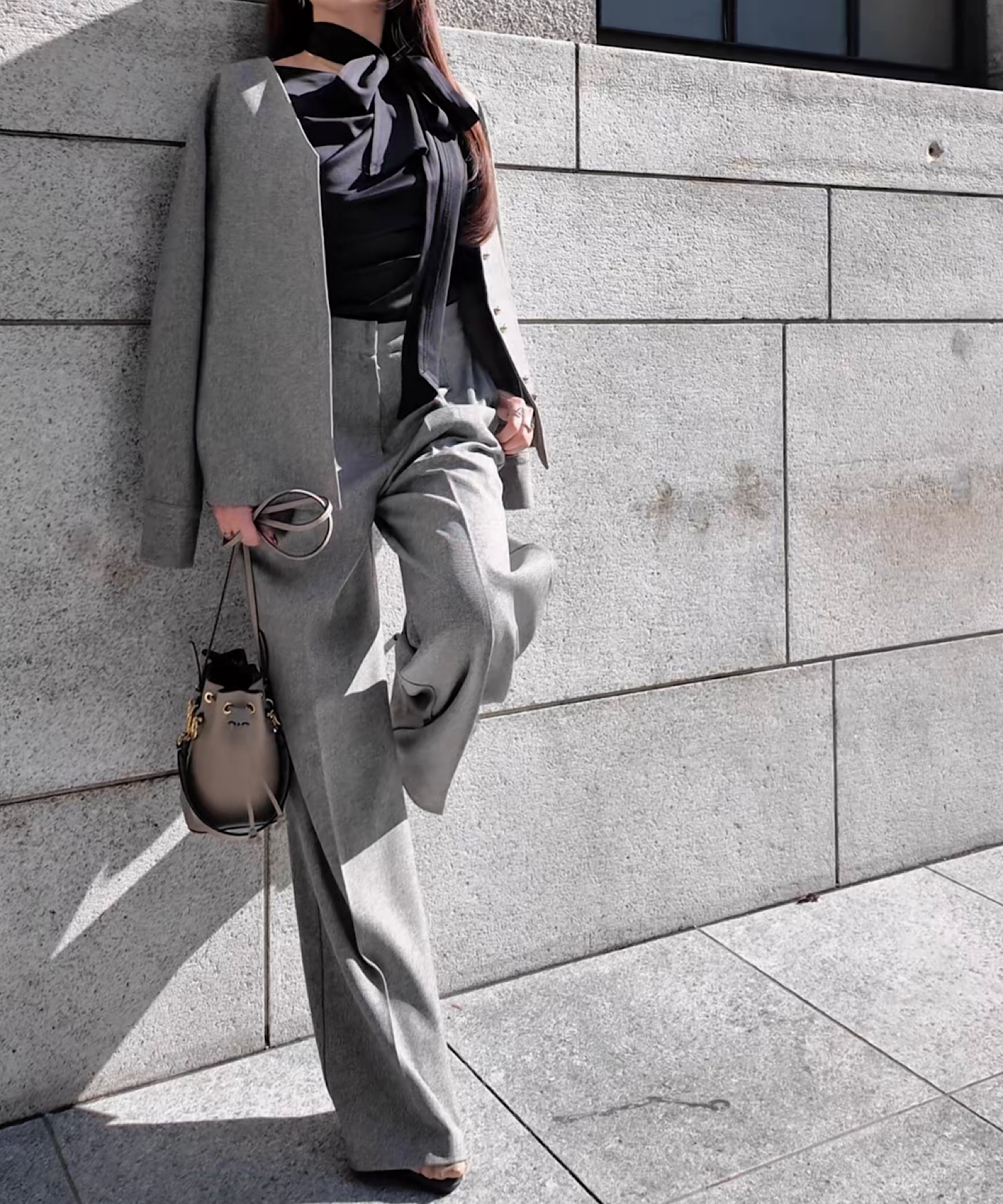 ビューティーライン セミワイドパンツ【セットアップ商品:15470012】