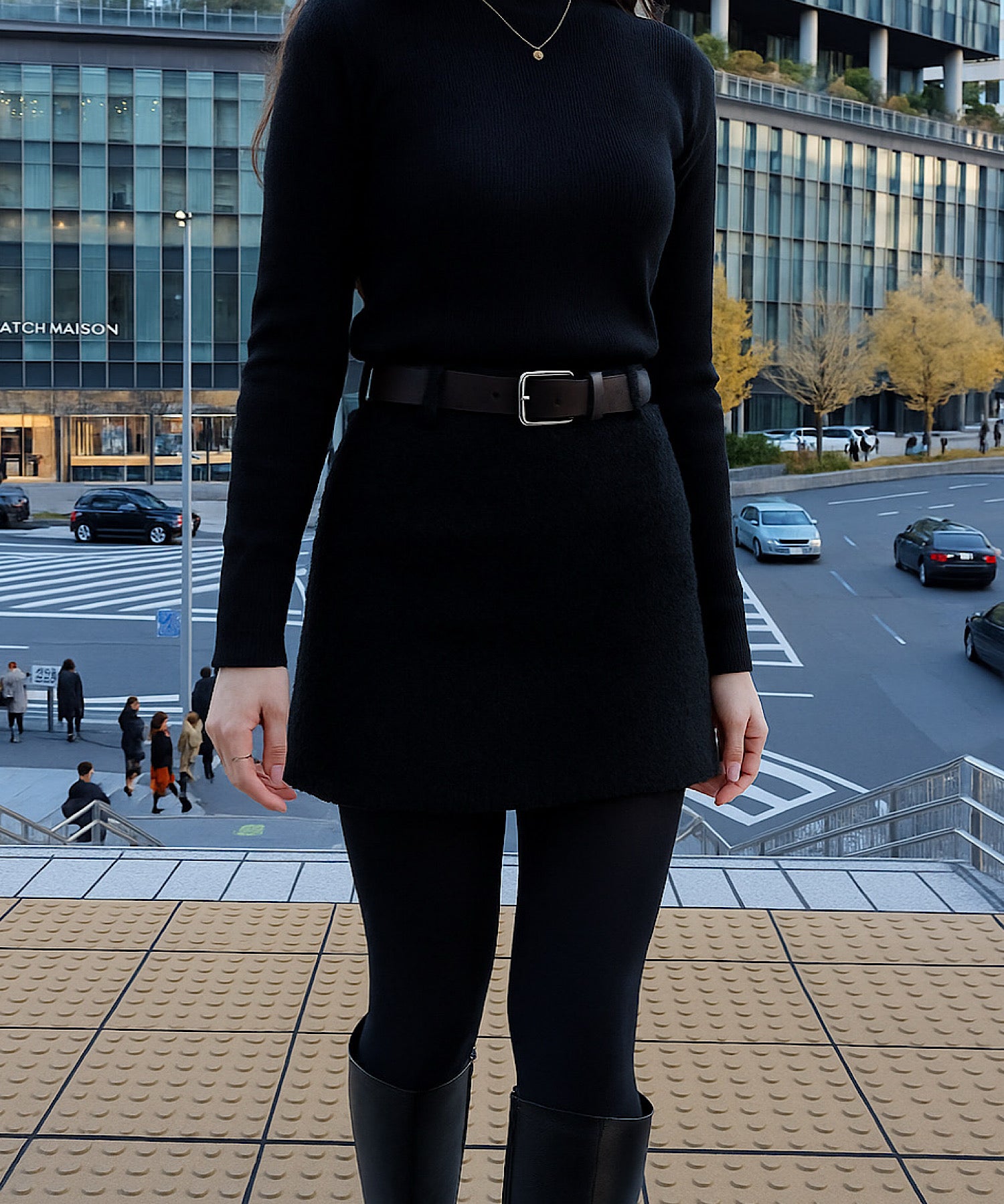 ボアタッチ ベルトフレアスカート | THEODORIC.dy公式通販 | セオ