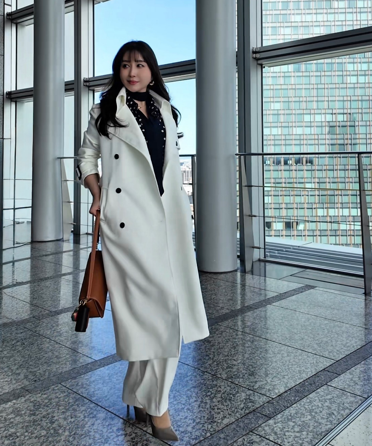 ジェニー ロングトレンチコート