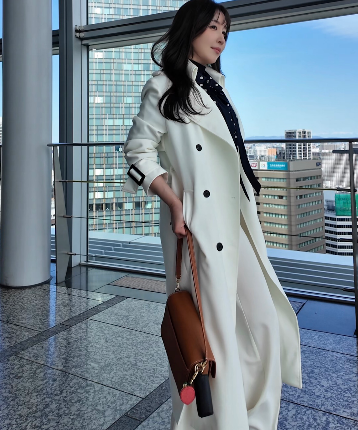 ジェニー ロングトレンチコート