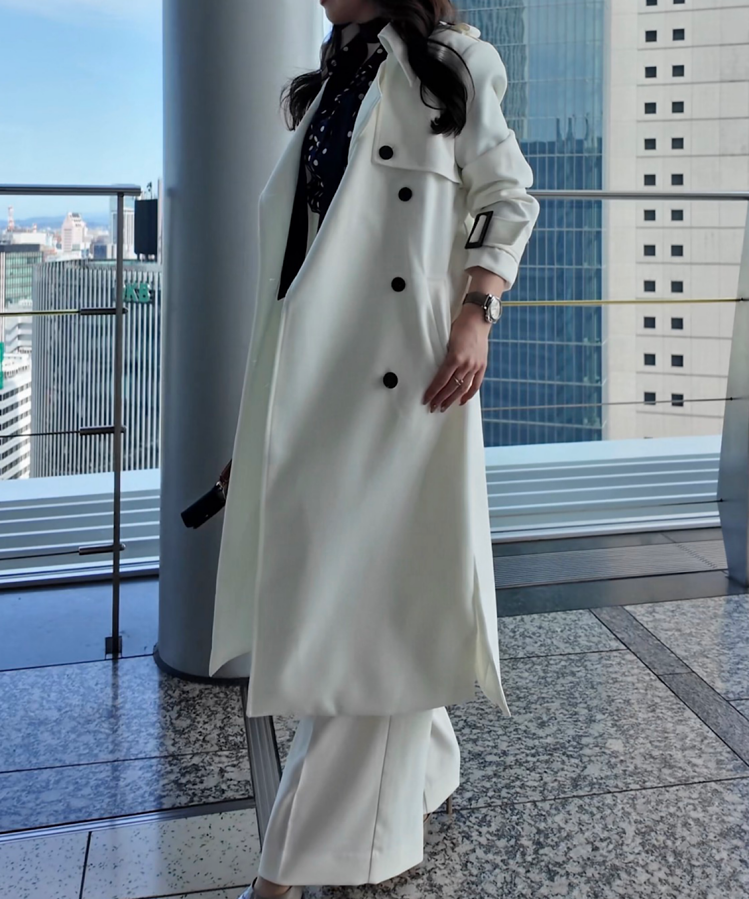 ジェニー ロングトレンチコート